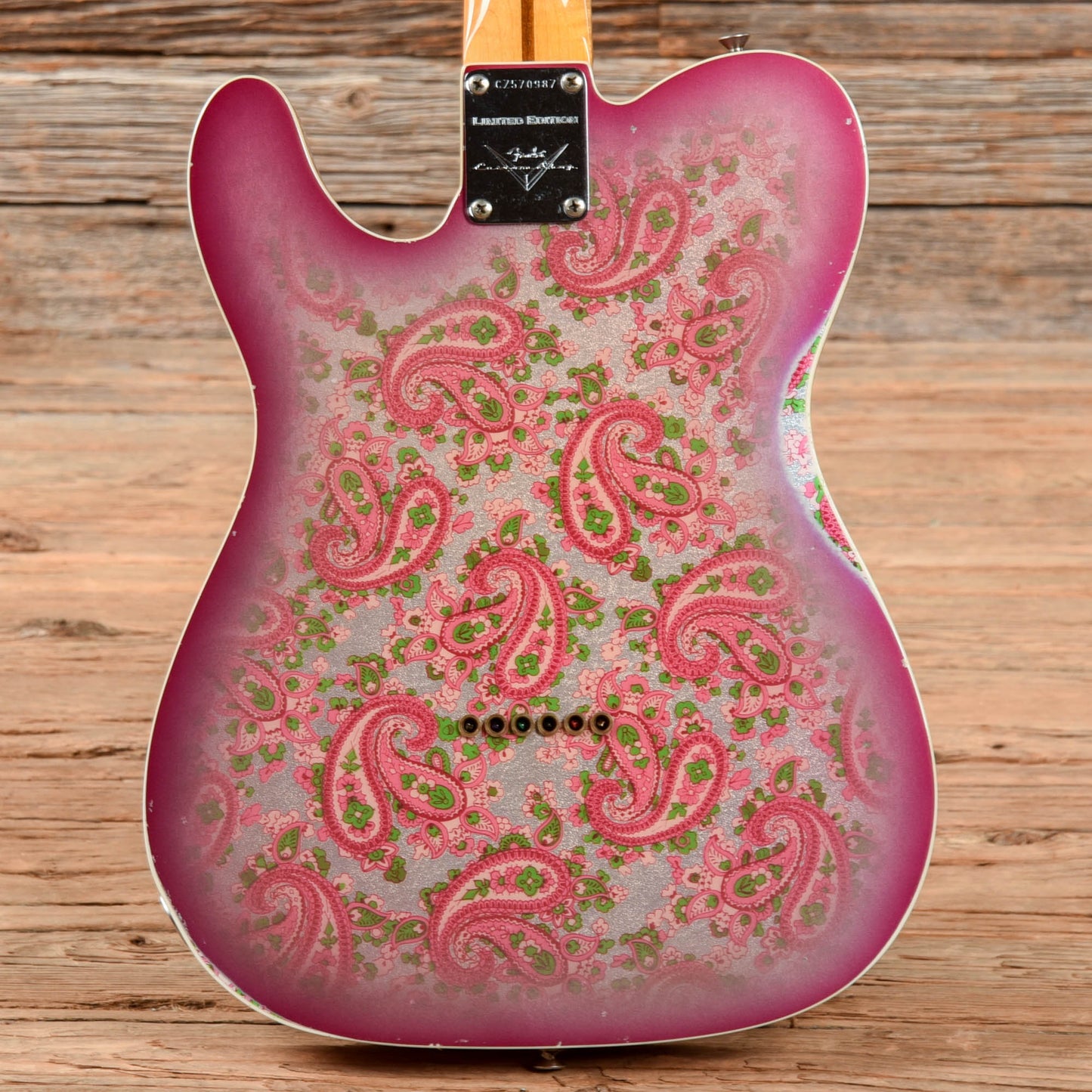 Fender Custom Shop Limited Edition Dual P90 Telecaster Relic Pink Paisley 2023 Electric Guitars / Solid Body