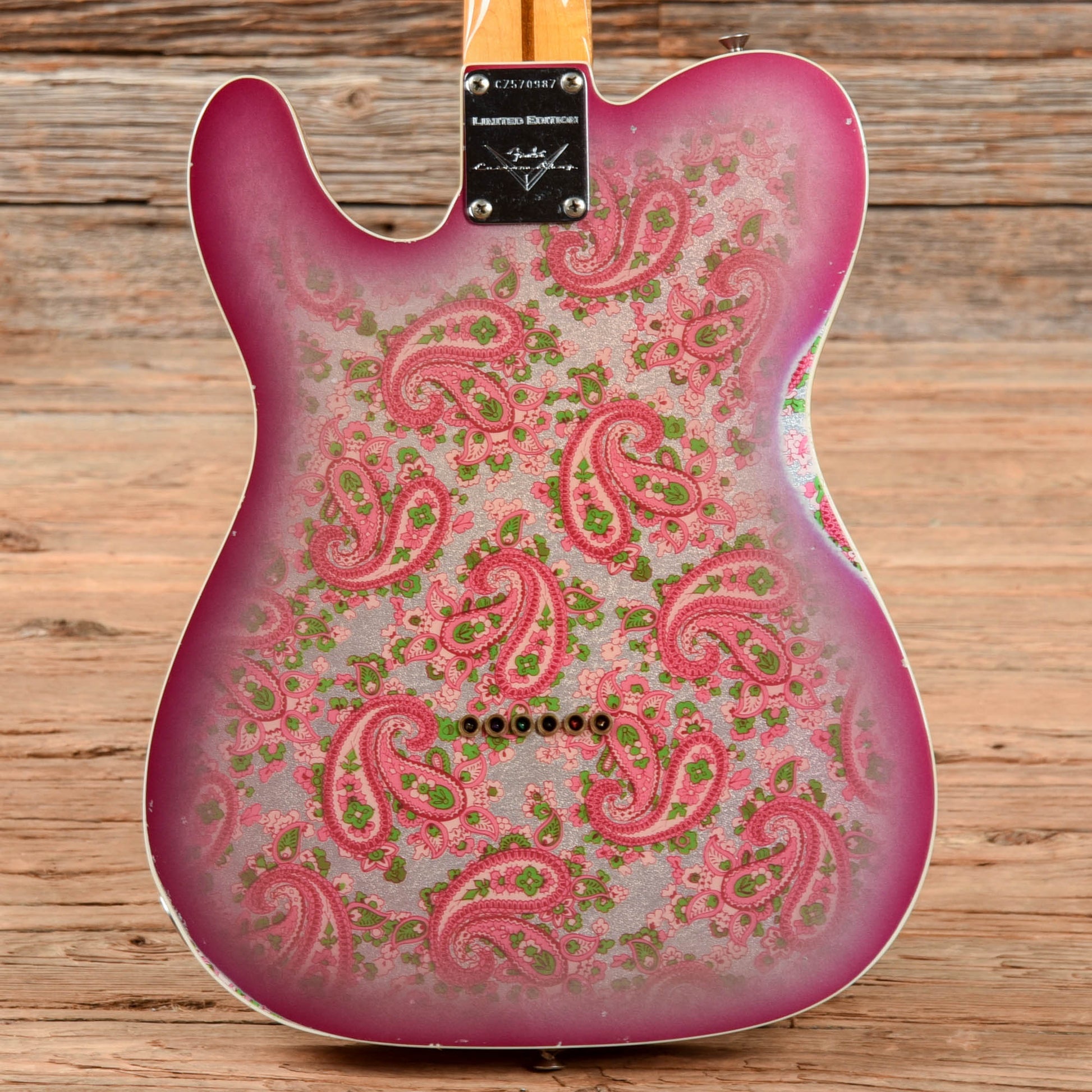 Fender Custom Shop Limited Edition Dual P90 Telecaster Relic Pink Paisley 2023 Electric Guitars / Solid Body