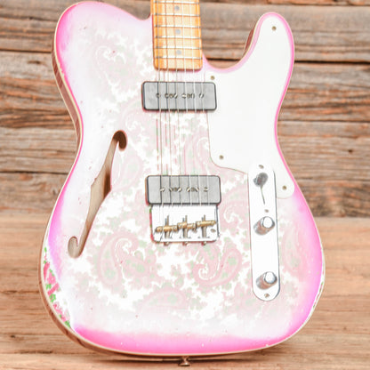 Fender Custom Shop Limited Edition Dual P90 Telecaster Relic Pink Paisley 2023 Electric Guitars / Solid Body