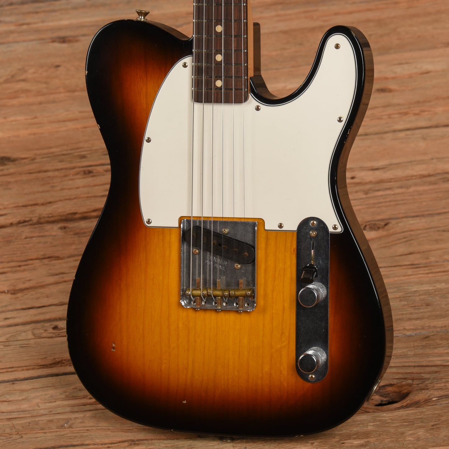 Fender Custom Shop Limited Edition Esquire Relic Sunburst 2005 Electric Guitars / Solid Body