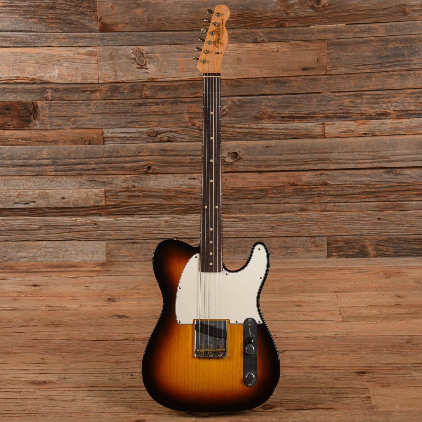 Fender Custom Shop Limited Edition Esquire Relic Sunburst 2005 Electric Guitars / Solid Body
