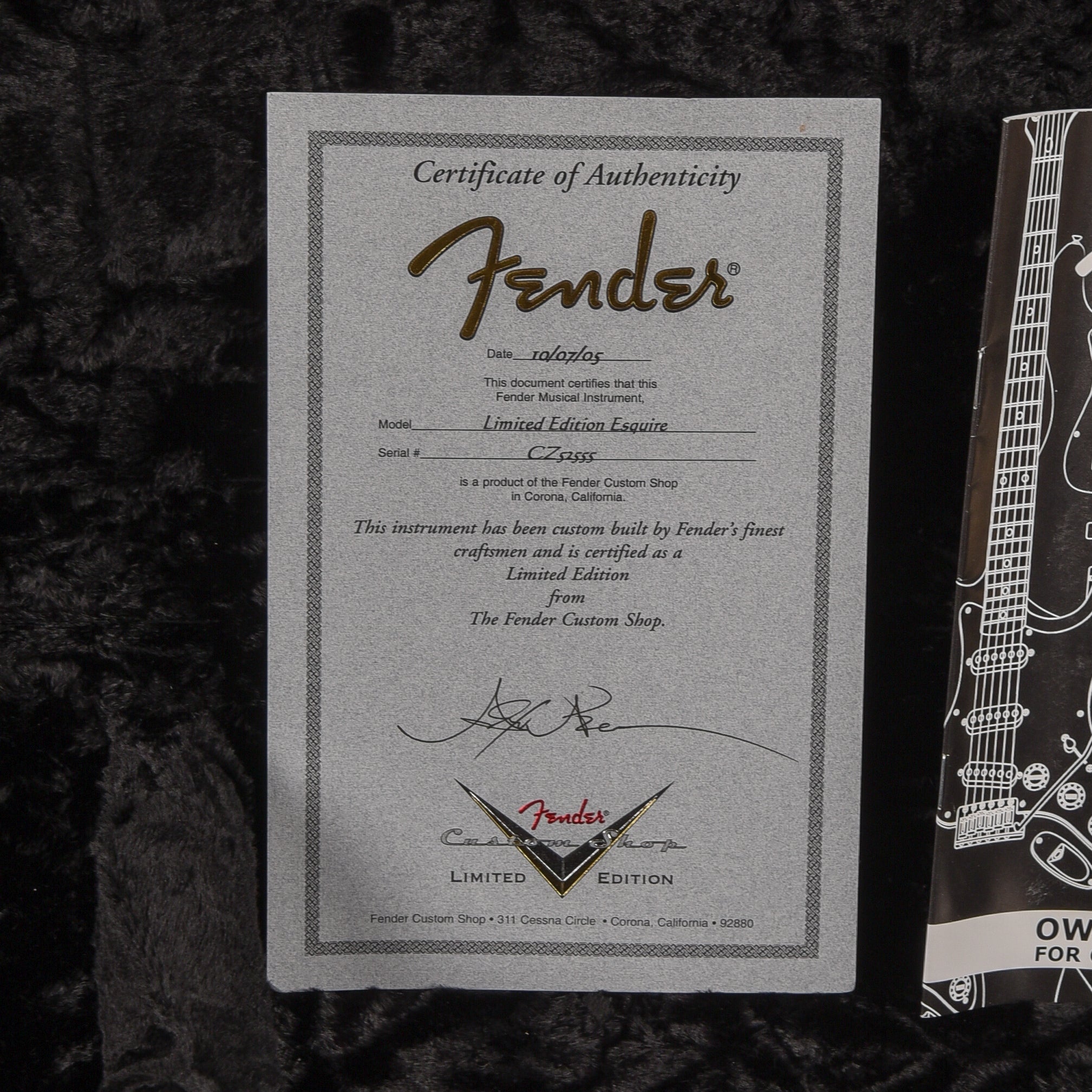 Fender Custom Shop Limited Edition Esquire Relic Sunburst 2005 Electric Guitars / Solid Body
