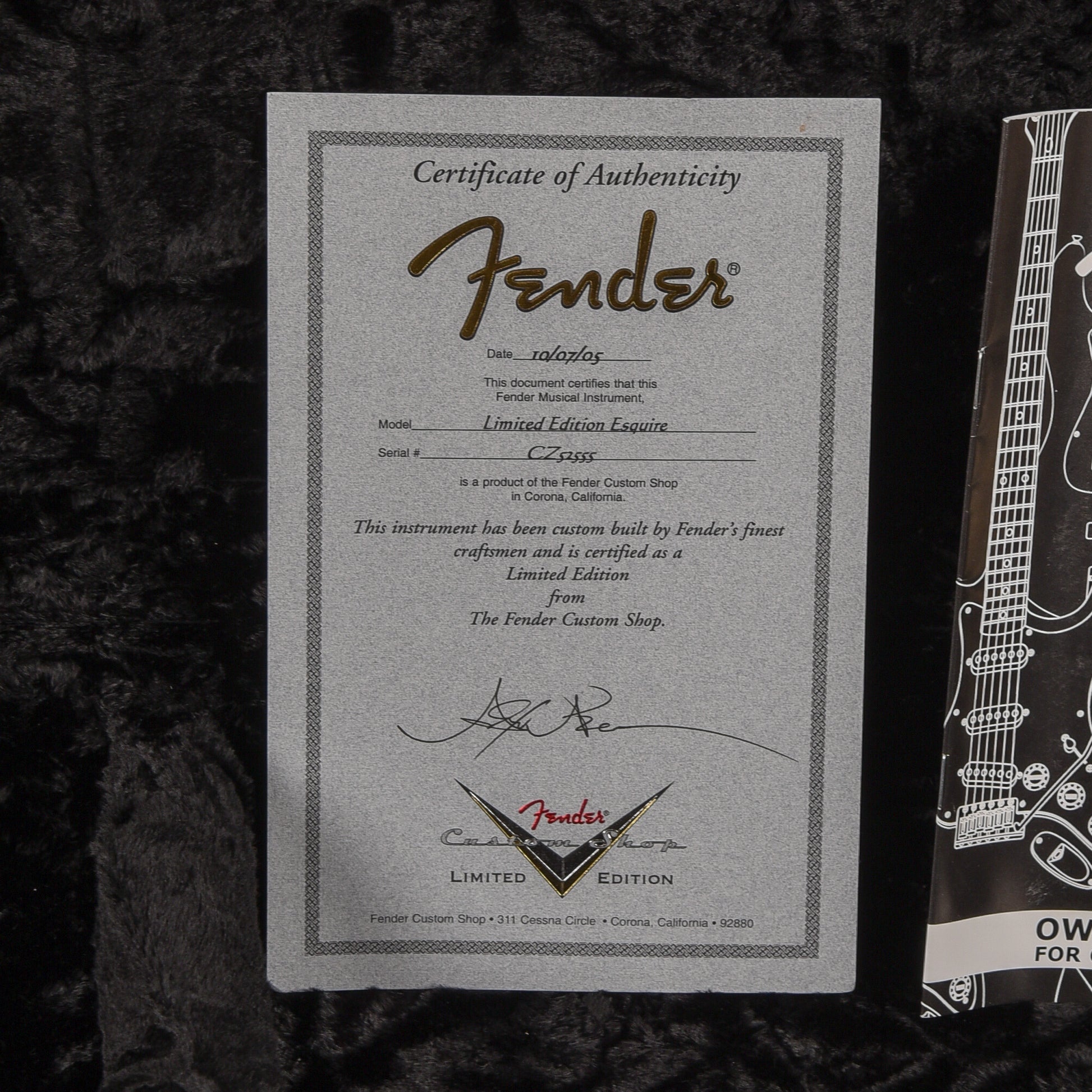 Fender Custom Shop Limited Edition Esquire Relic Sunburst 2005 Electric Guitars / Solid Body