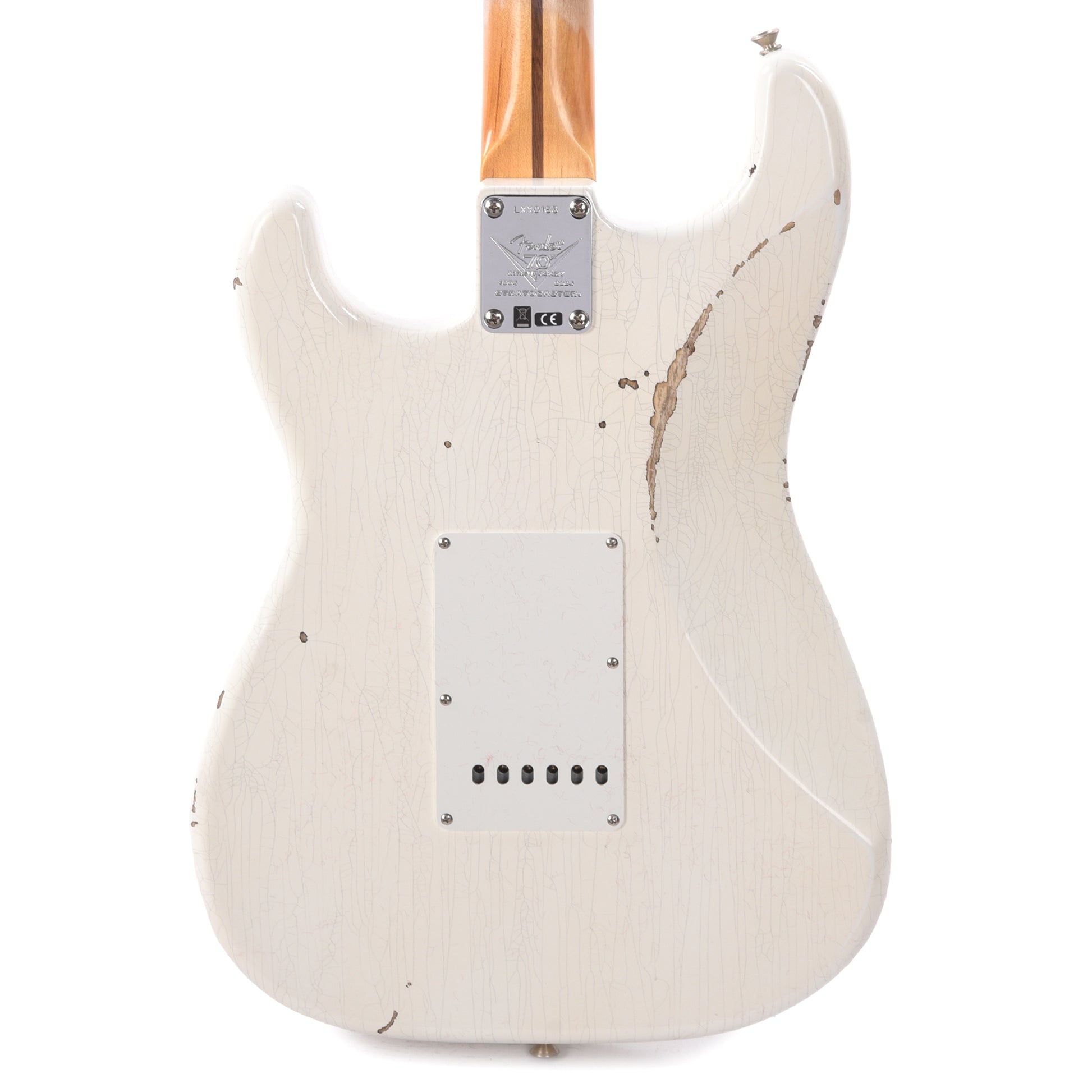 Fender Custom Shop Limited Edition Fat '54 Stratocaster Relic with Closet Classic Hardware Aged Arctic White Electric Guitars / Solid Body