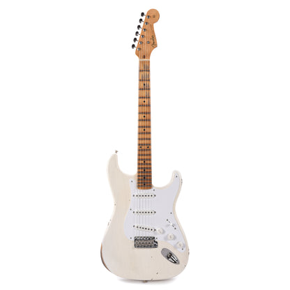 Fender Custom Shop Limited Edition Fat '54 Stratocaster Relic with Closet Classic Hardware Aged Arctic White Electric Guitars / Solid Body