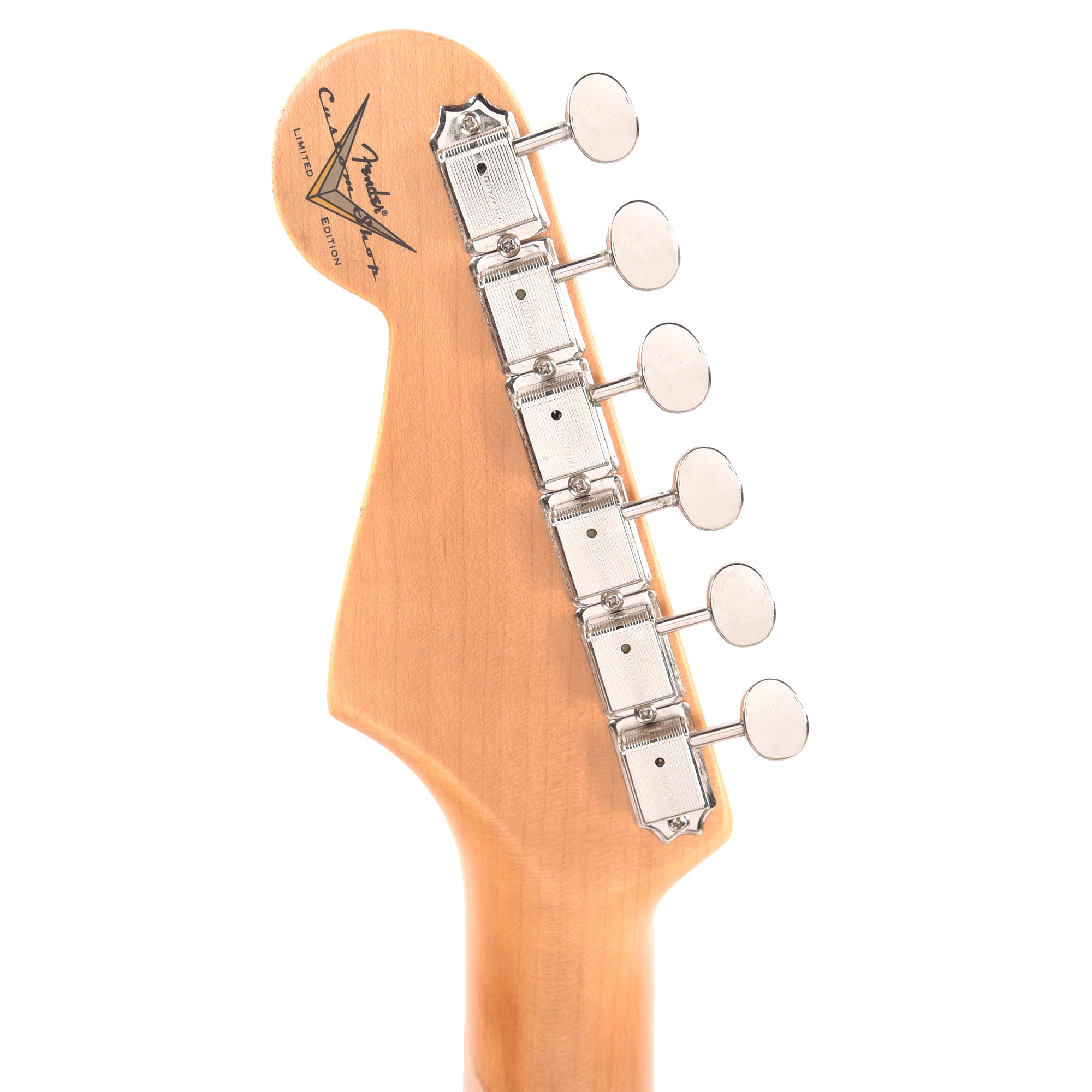 Fender Custom Shop Limited Edition Fat '54 Stratocaster Relic with Closet Classic Hardware Aged Black Electric Guitars / Solid Body