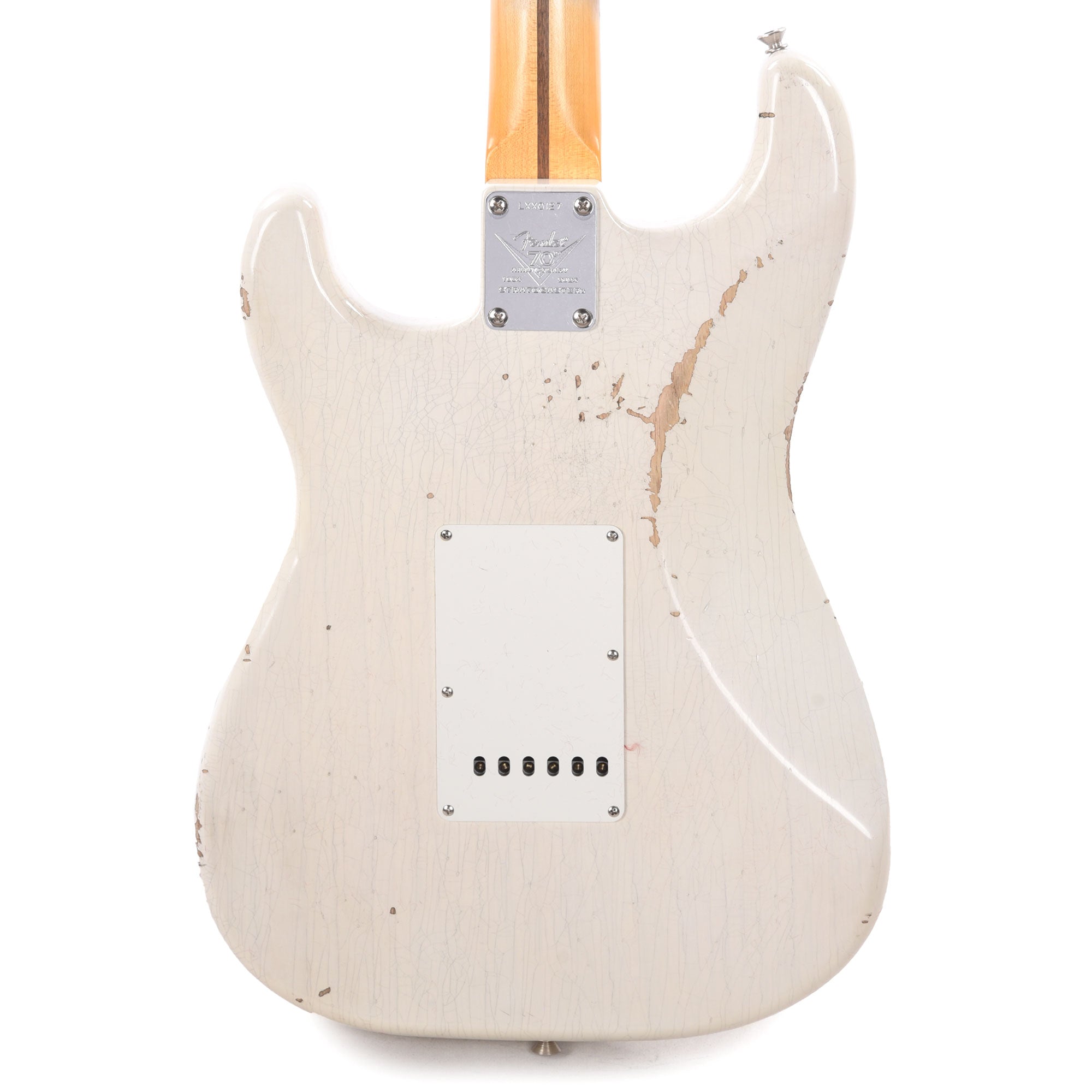 Fender Custom Shop Limited Edition Fat '54 Stratocaster Relic with Closet Classic Hardware Aged White Blonde Electric Guitars / Solid Body