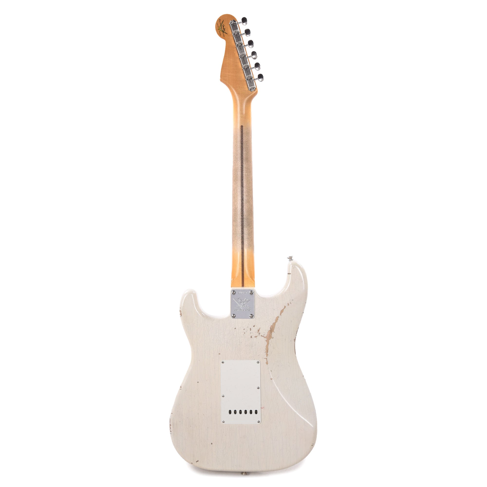Fender Custom Shop Limited Edition Fat '54 Stratocaster Relic with Closet Classic Hardware Aged White Blonde Electric Guitars / Solid Body