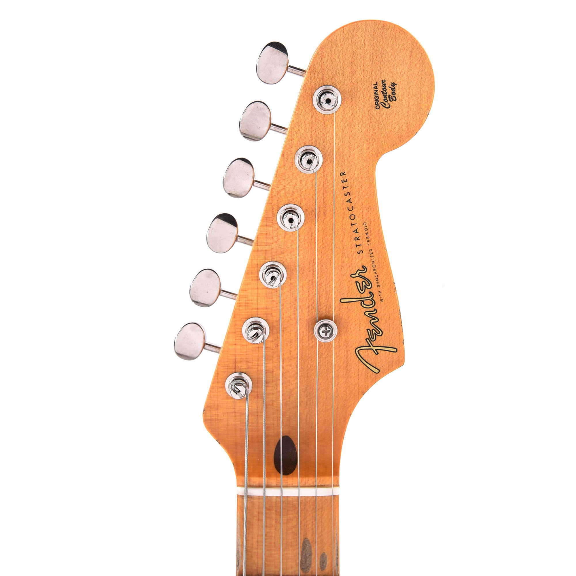 Fender Custom Shop Limited Edition Fat '54 Stratocaster Relic with Closet Classic Hardware Aged White Blonde Electric Guitars / Solid Body
