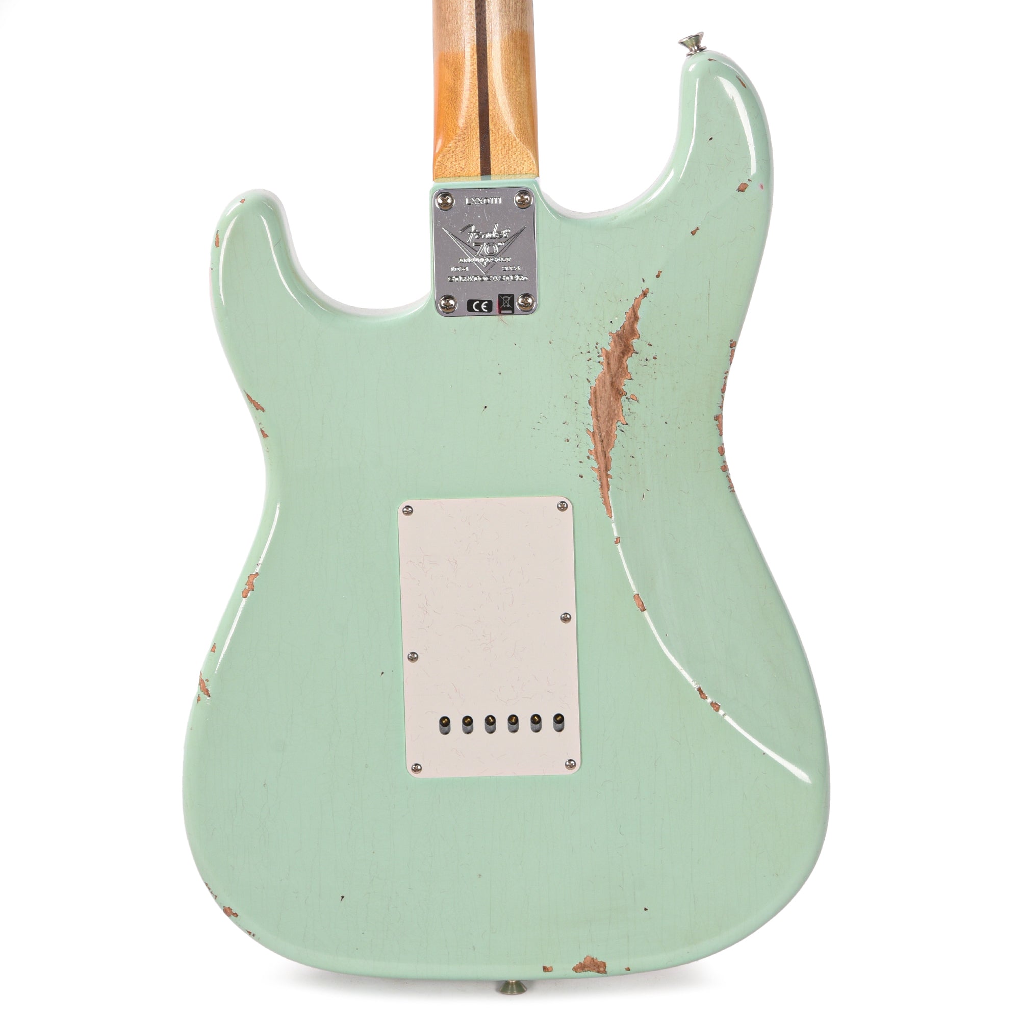 Fender Custom Shop Limited Edition Fat '54 Stratocaster Relic with Closet Classic Hardware Super Faded Aged Surf Green Electric Guitars / Solid Body