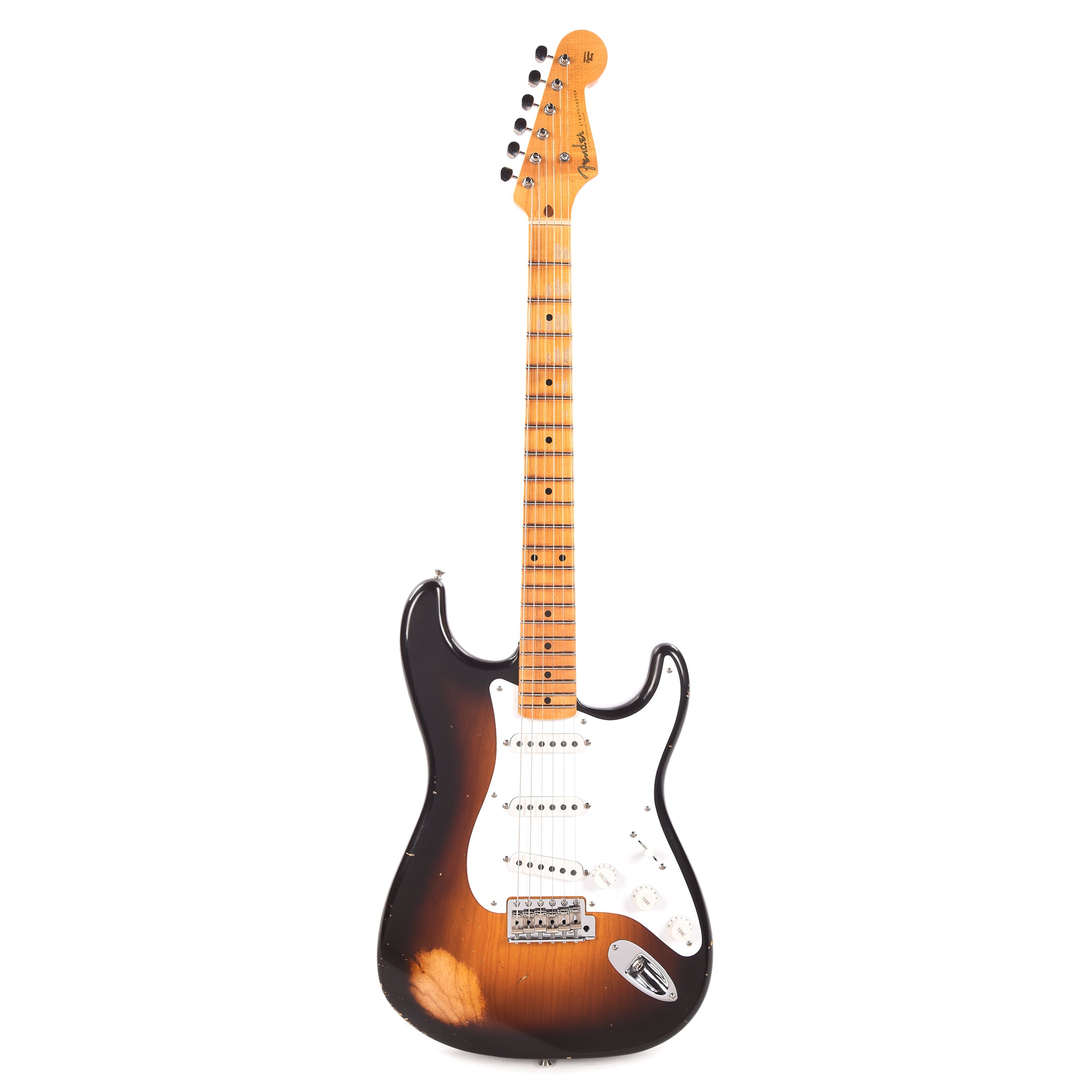 Fender Custom Shop Limited Edition Fat '54 Stratocaster Relic with Closet Classic Hardware Wide-Fade 2-Color Sunburst Electric Guitars / Solid Body