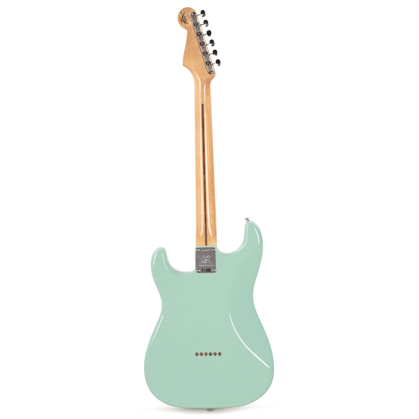 Fender Custom Shop Limited Edition Hardtail 1954 Stratocaster NOS Super Aged Surf Green Electric Guitars / Solid Body