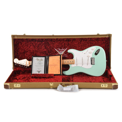 Fender Custom Shop Limited Edition Hardtail 1954 Stratocaster NOS Super Aged Surf Green Electric Guitars / Solid Body