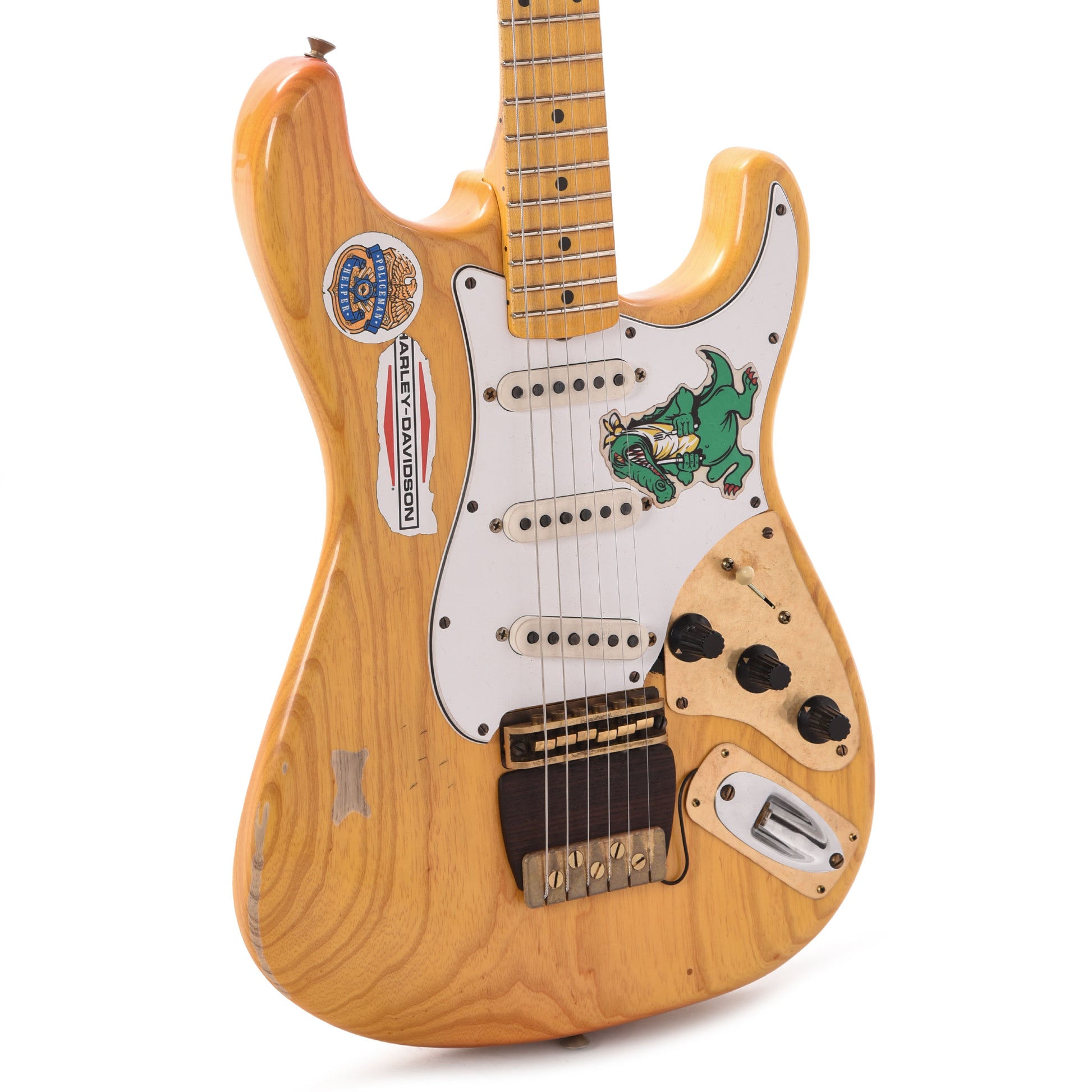 Fender Custom Shop Limited Edition Jerry Garcia Alligator Stratocaster Relic Aged Natural Master Built by Austin MacNutt Electric Guitars / Solid Body
