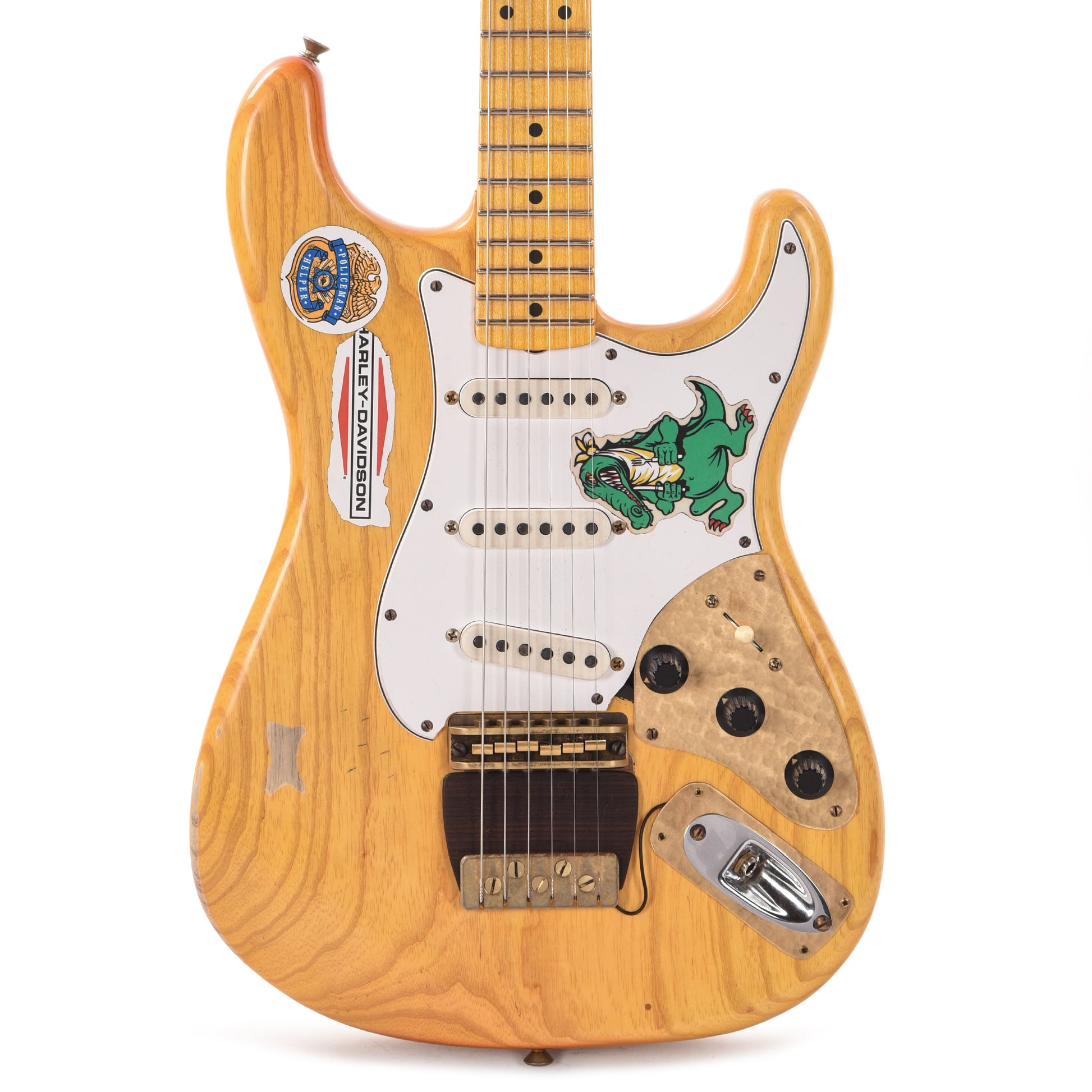 Fender Custom Shop Limited Edition Jerry Garcia Alligator Stratocaster Relic Aged Natural Master Built by Austin MacNutt Electric Guitars / Solid Body