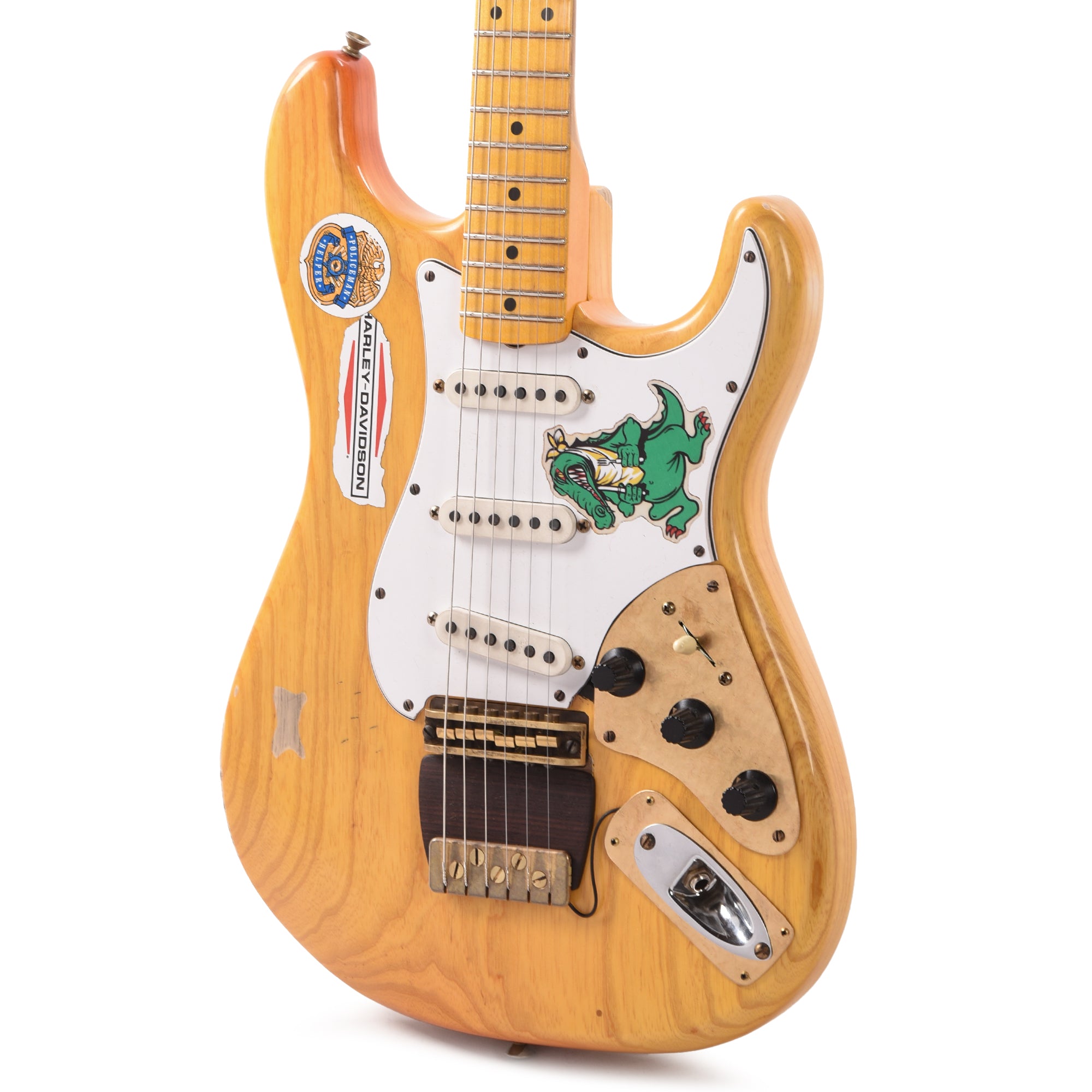 Fender Custom Shop Limited Edition Jerry Garcia Alligator Stratocaster Relic Aged Natural Master Built by Austin MacNutt Electric Guitars / Solid Body