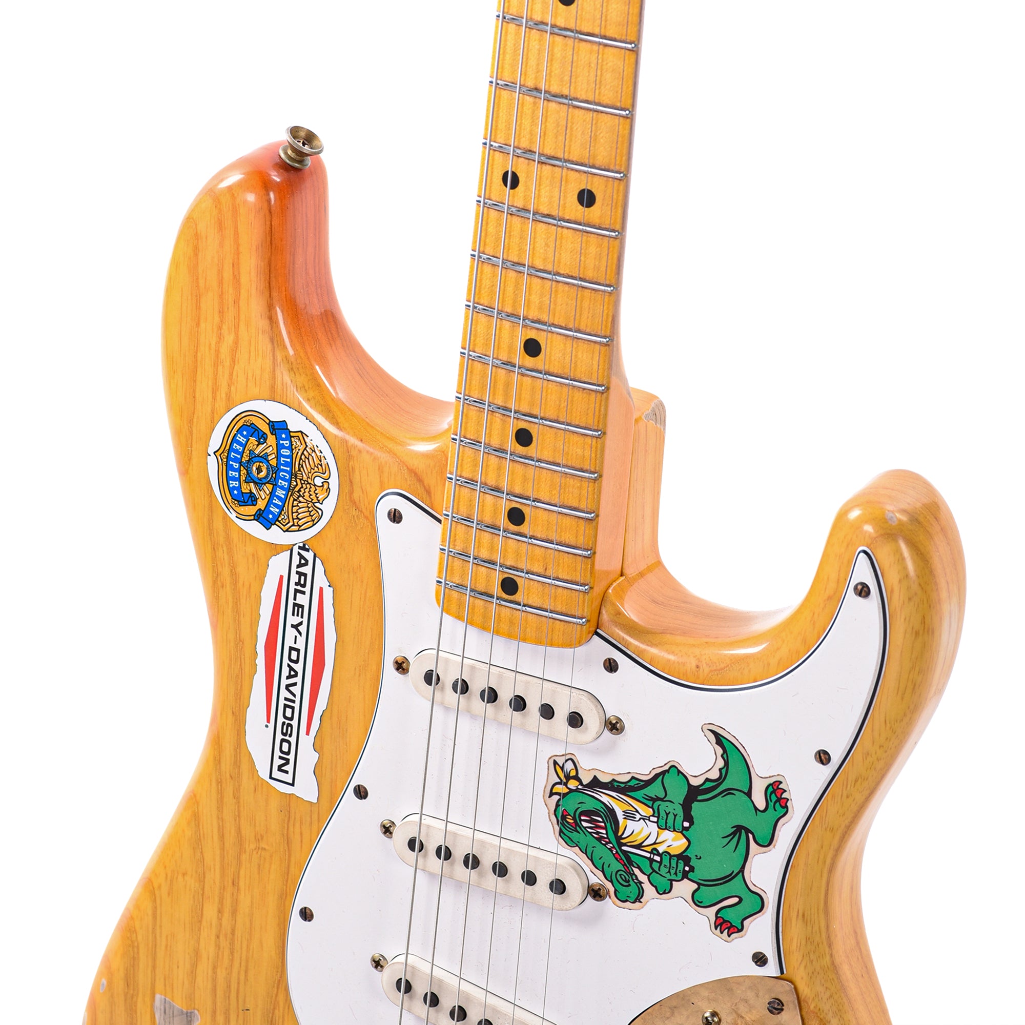 Fender Custom Shop Limited Edition Jerry Garcia Alligator Stratocaster Relic Aged Natural Master Built by Austin MacNutt Electric Guitars / Solid Body