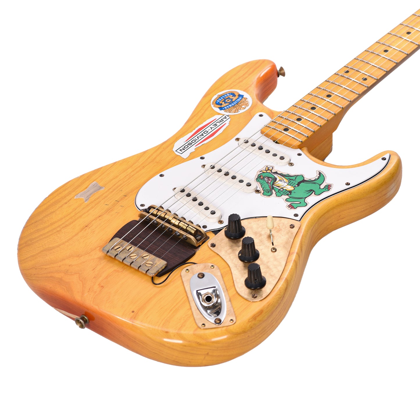 Fender Custom Shop Limited Edition Jerry Garcia Alligator Stratocaster Relic Aged Natural Master Built by Austin MacNutt Electric Guitars / Solid Body