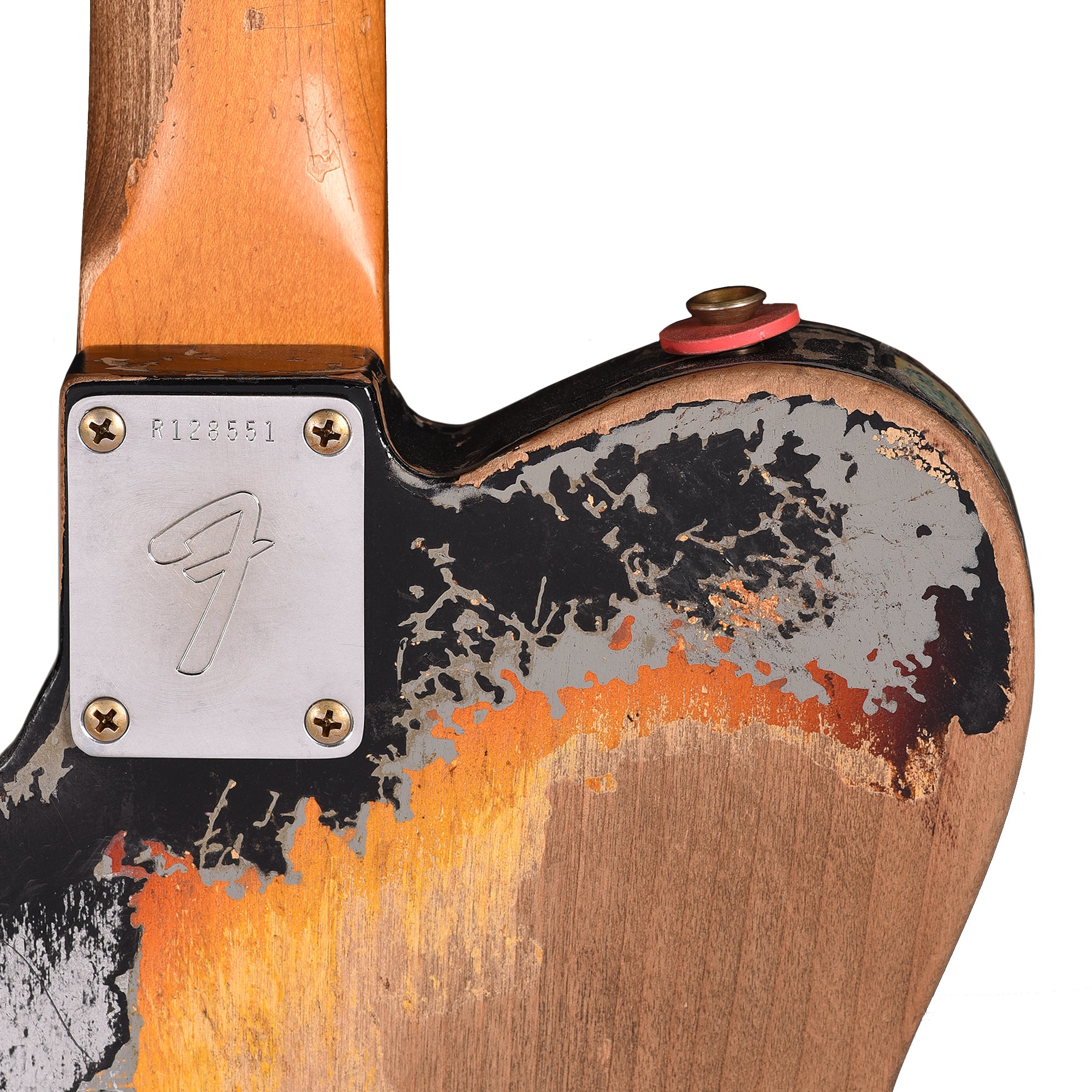 Fender Custom Shop Limited Edition Joe Strummer Telecaster Super Heavy Relic Aged Black over 3-Color Sunburst Master Built by Paul Waller Electric Guitars / Solid Body