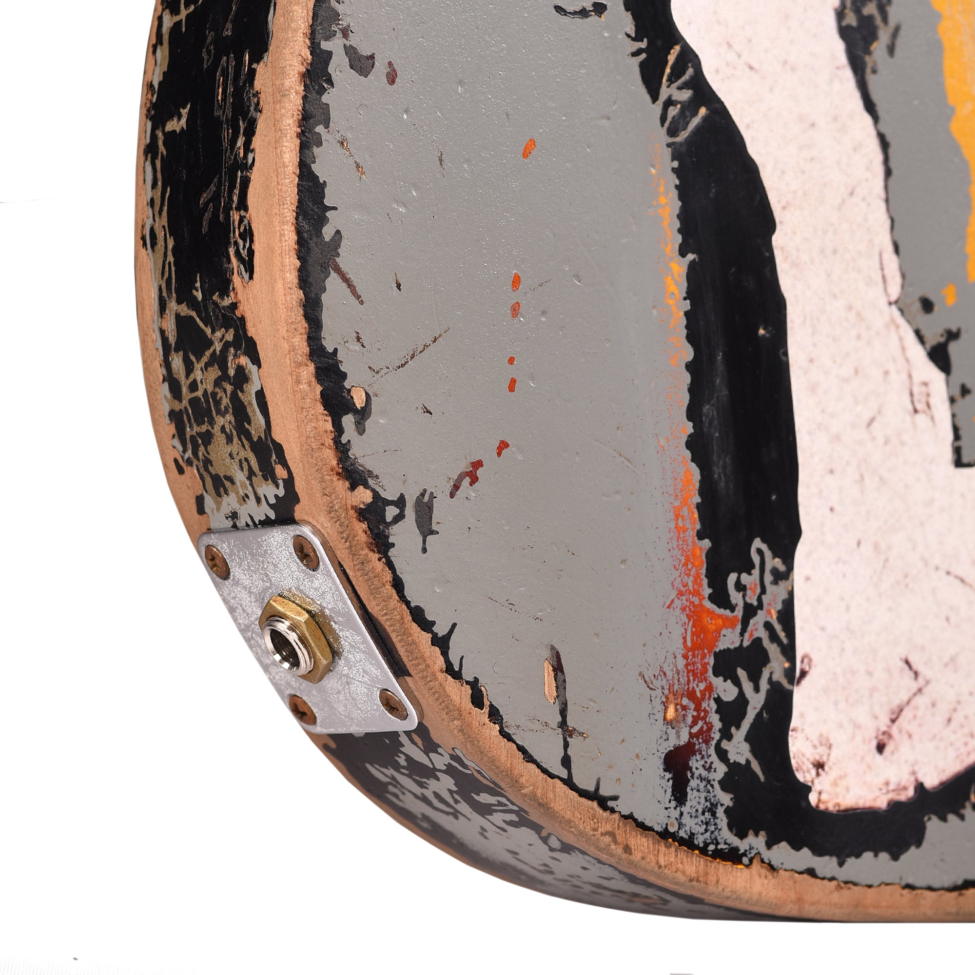 Fender Custom Shop Limited Edition Joe Strummer Telecaster Super Heavy Relic Aged Black over 3-Color Sunburst Master Built by Paul Waller Electric Guitars / Solid Body