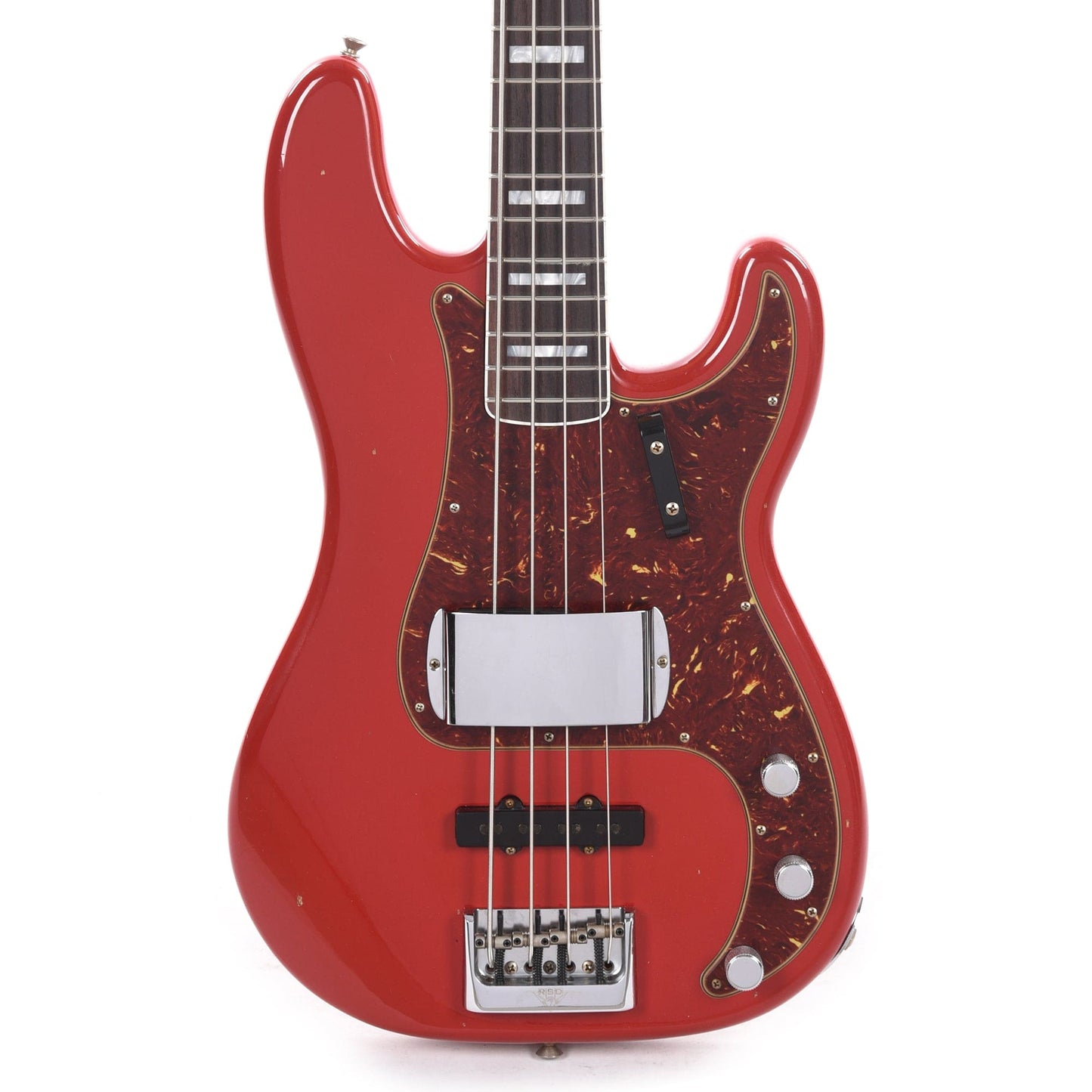 Fender Custom Shop Limited Edition Precision Bass Special Journeyman Relic Aged Dakota Red Electric Guitars / Solid Body