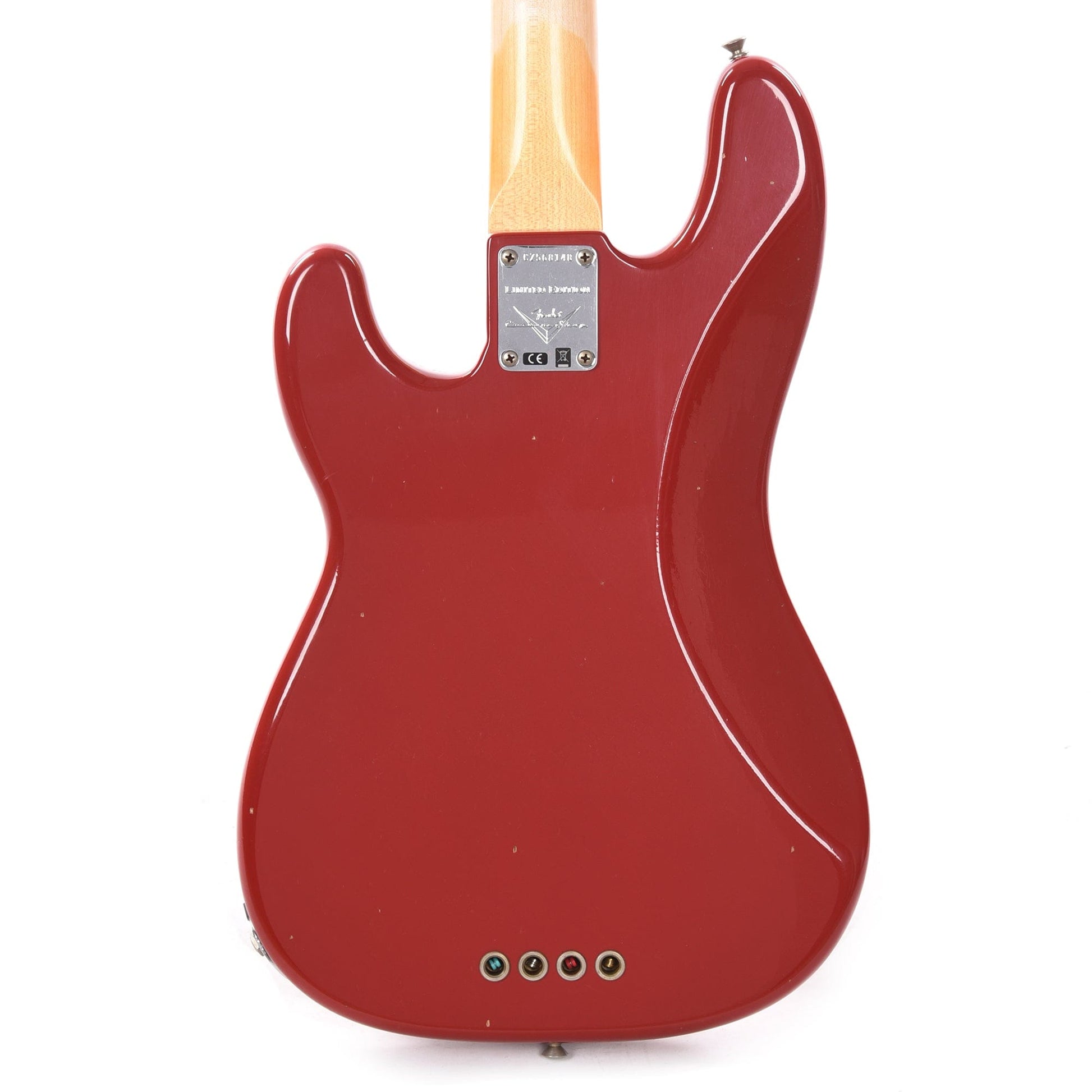 Fender Custom Shop Limited Edition Precision Bass Special Journeyman Relic Aged Dakota Red Electric Guitars / Solid Body