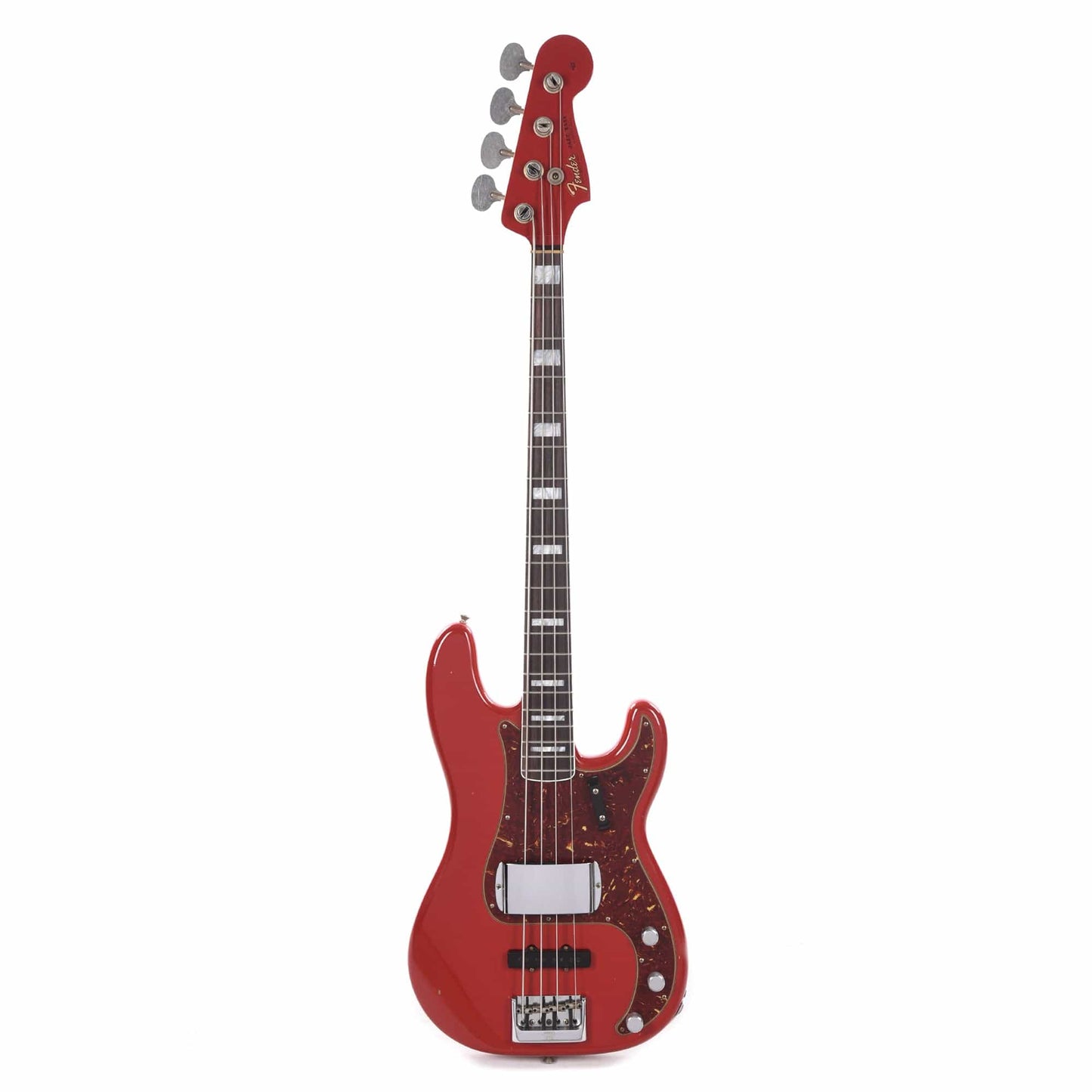 Fender Custom Shop Limited Edition Precision Bass Special Journeyman Relic Aged Dakota Red Electric Guitars / Solid Body