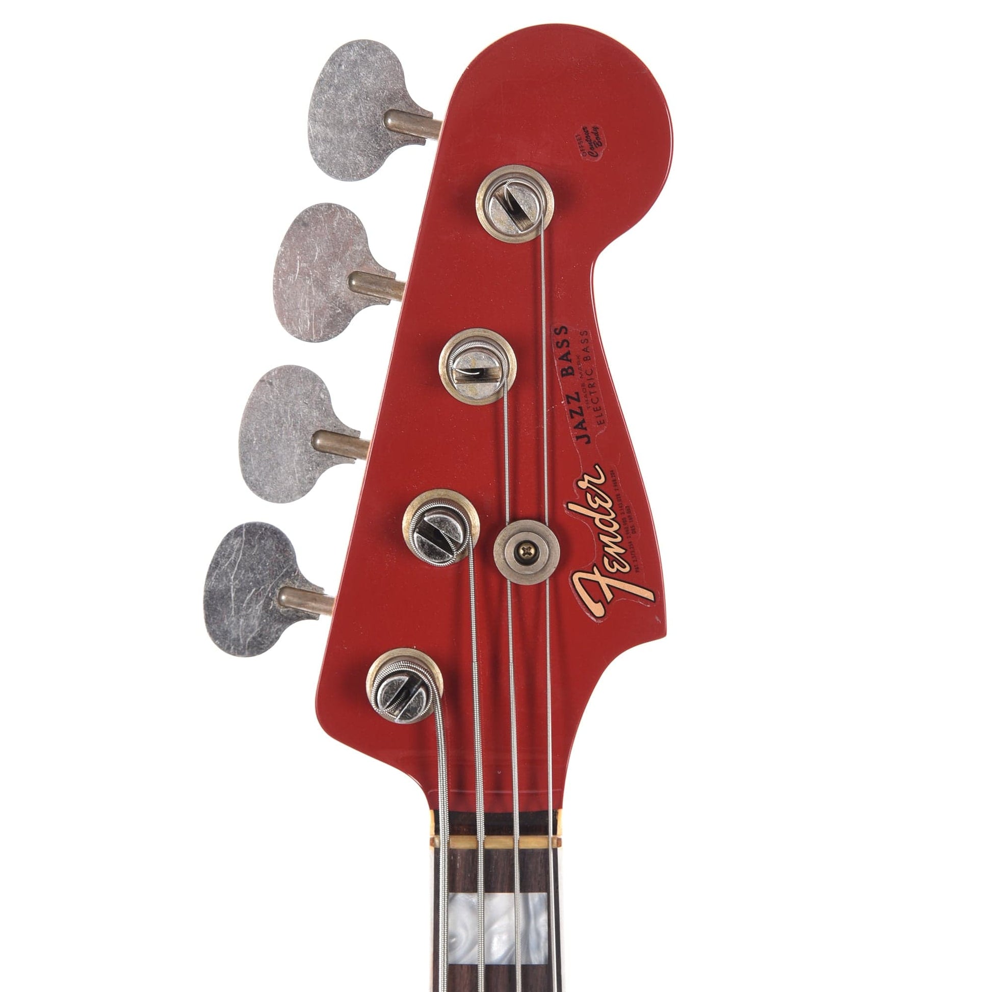 Fender Custom Shop Limited Edition Precision Bass Special Journeyman Relic Aged Dakota Red Electric Guitars / Solid Body