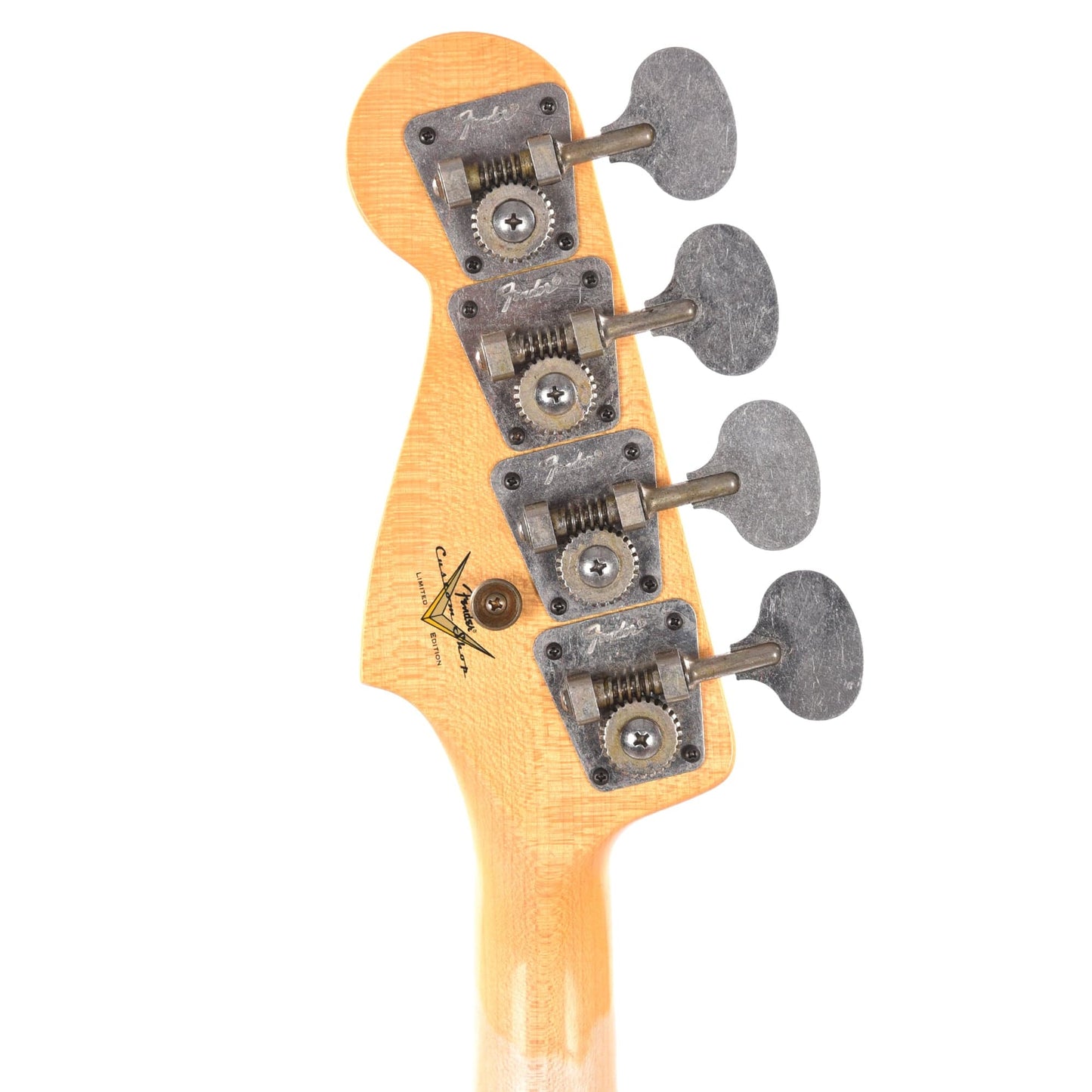 Fender Custom Shop Limited Edition Precision Bass Special Journeyman Relic Aged Dakota Red Electric Guitars / Solid Body