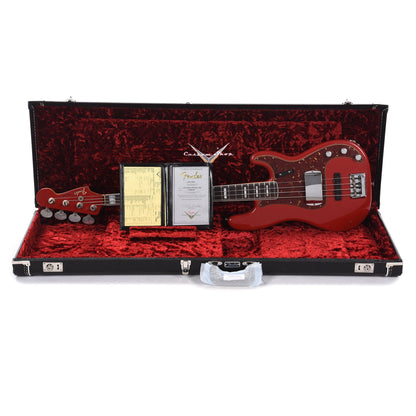 Fender Custom Shop Limited Edition Precision Bass Special Journeyman Relic Aged Dakota Red Electric Guitars / Solid Body