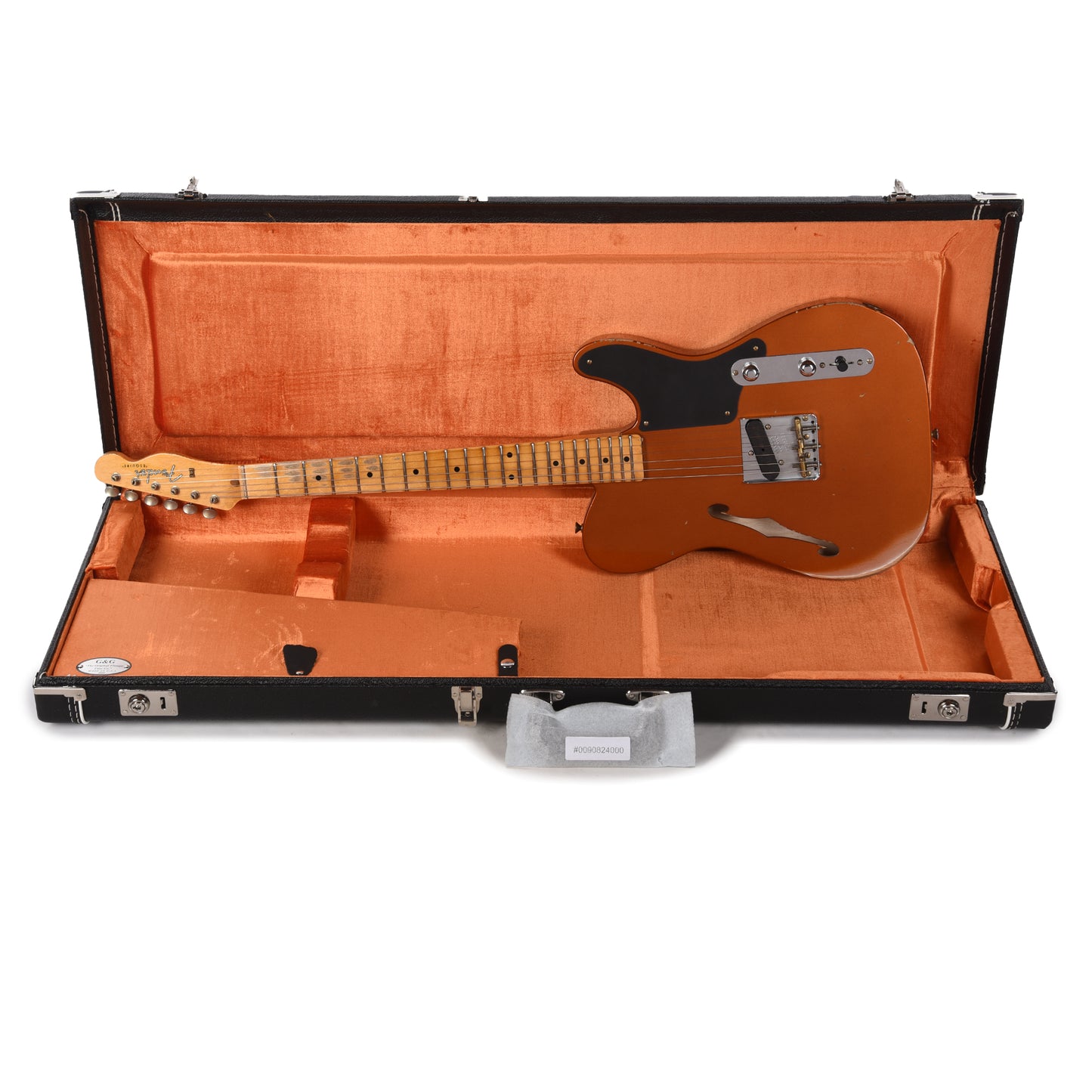 Fender Custom Shop Limited Edition Red Hot Esquire Relic Burnt Copper Electric Guitars / Solid Body