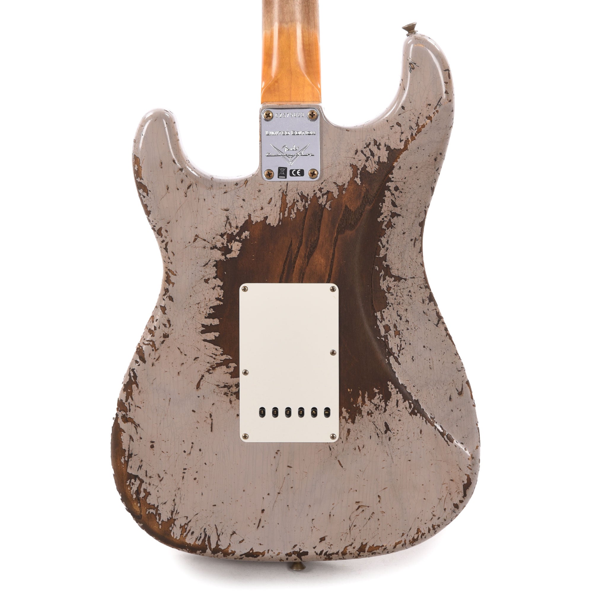 Fender Custom Shop Limited Edition Red Hot Stratocaster Super Heavy Relic Aged Dirty White Blonde Electric Guitars / Solid Body