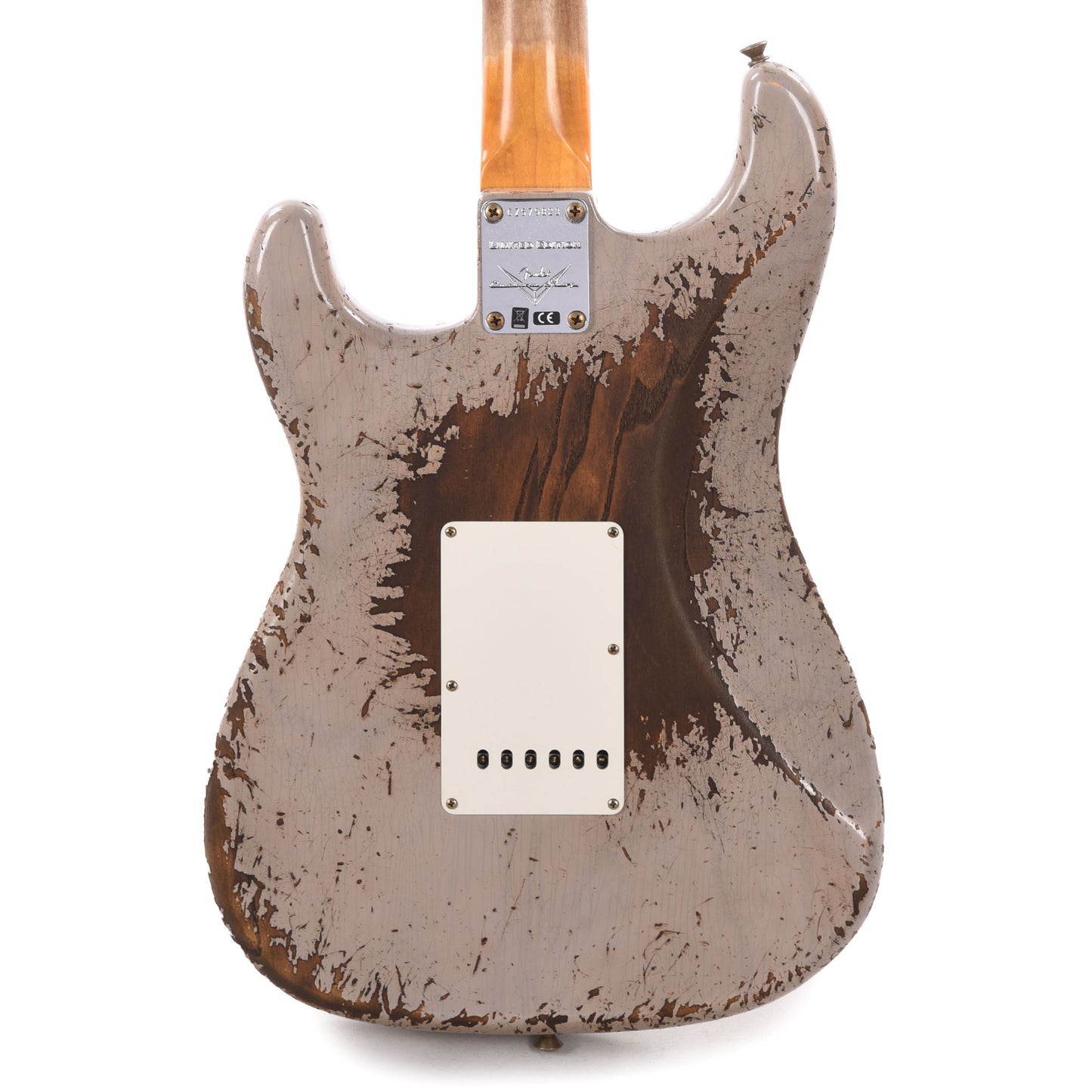 Fender Custom Shop Limited Edition Red Hot Stratocaster Super Heavy Relic Aged Dirty White Blonde Electric Guitars / Solid Body