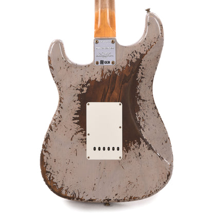 Fender Custom Shop Limited Edition Red Hot Stratocaster Super Heavy Relic Aged Dirty White Blonde Electric Guitars / Solid Body