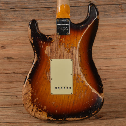 Fender Custom Shop Limited Edition Red Hot Stratocaster Super Heavy Relic Chocolate Sunburst 2024 Electric Guitars / Solid Body