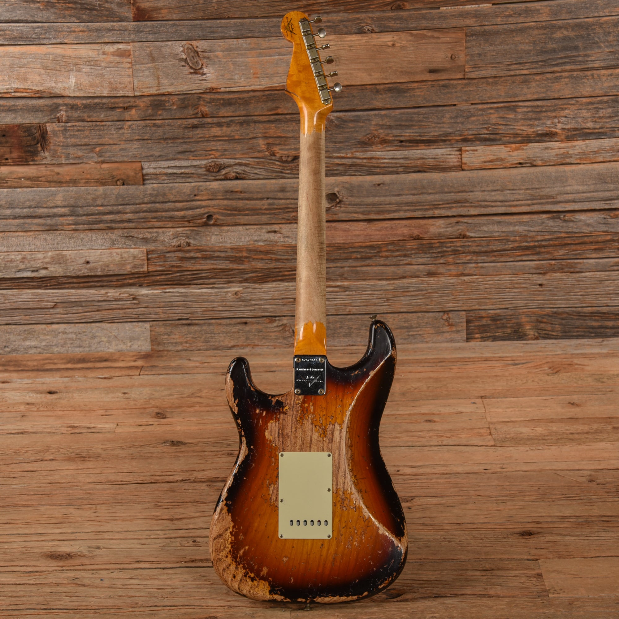 Fender Custom Shop Limited Edition Red Hot Stratocaster Super Heavy Relic Chocolate Sunburst 2024 Electric Guitars / Solid Body