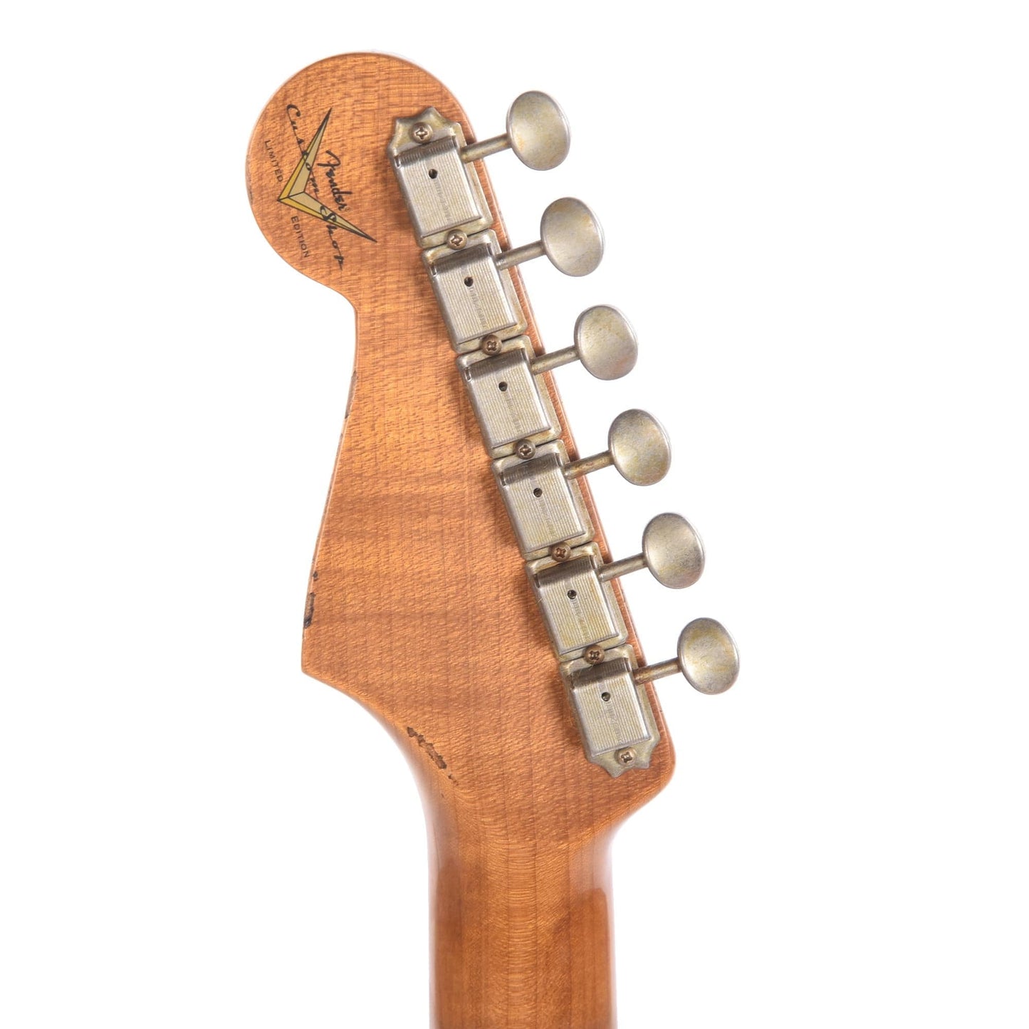 Fender Custom Shop Limited Edition Roasted 1961 Stratocaster Super Heavy Relic Aged Black Over 3-Color Sunburst Electric Guitars / Solid Body