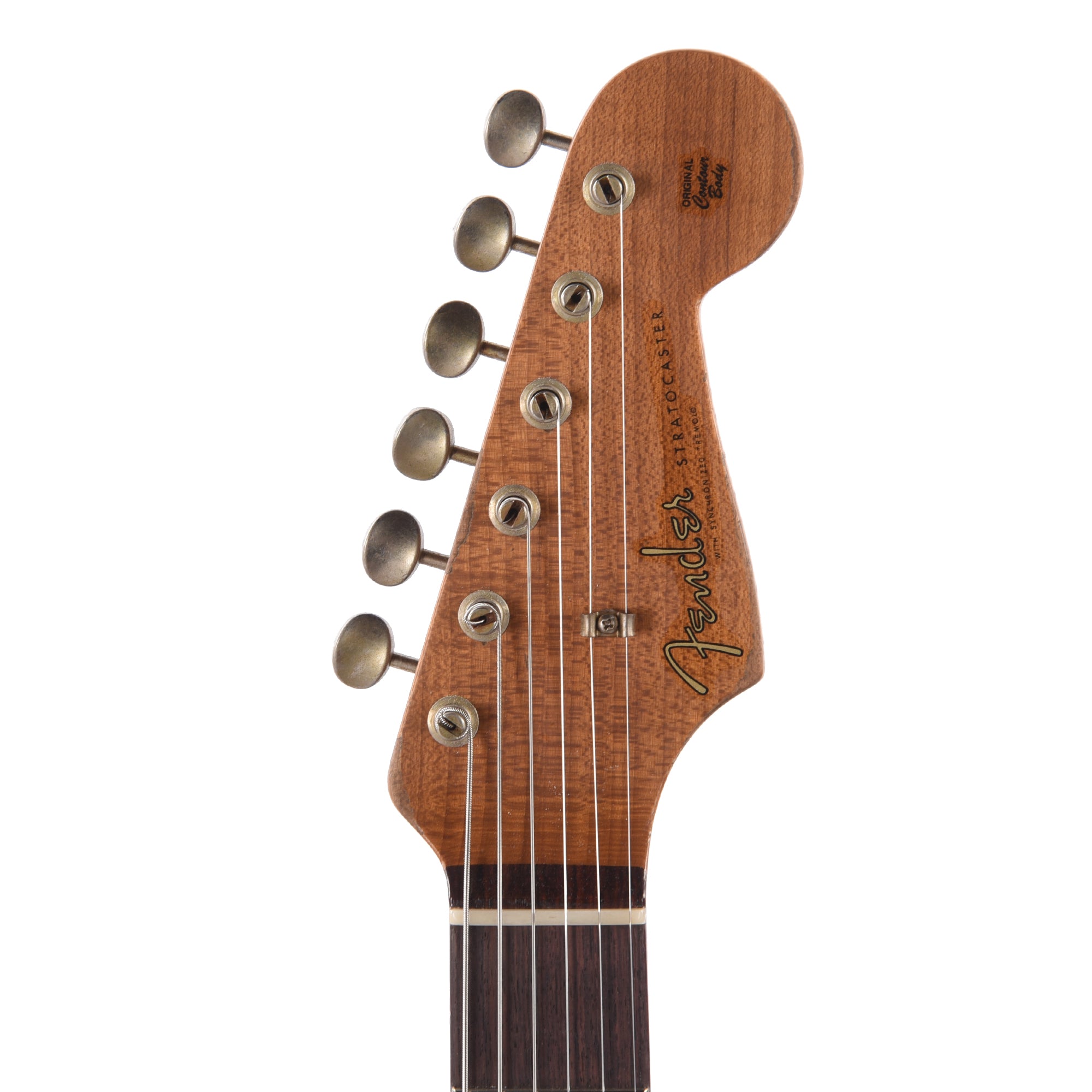 Fender Custom Shop Limited Edition Roasted 1961 Stratocaster Super Heavy Relic Aged Black Over 3-Color Sunburst Electric Guitars / Solid Body