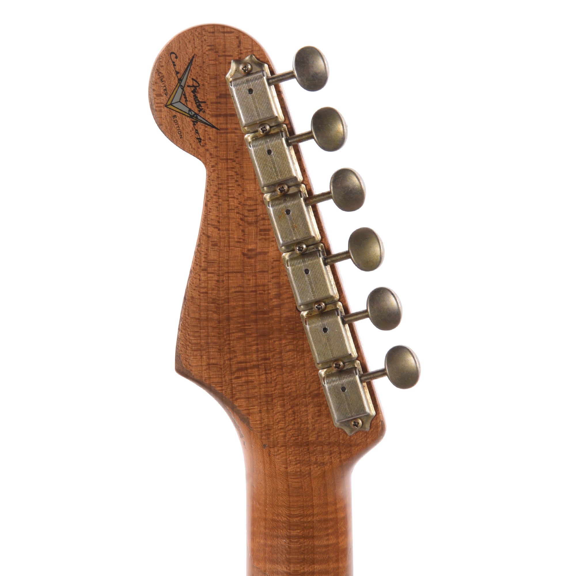 Fender Custom Shop Limited Edition Roasted 1961 Stratocaster Super Heavy Relic Aged Black Over 3-Color Sunburst Electric Guitars / Solid Body