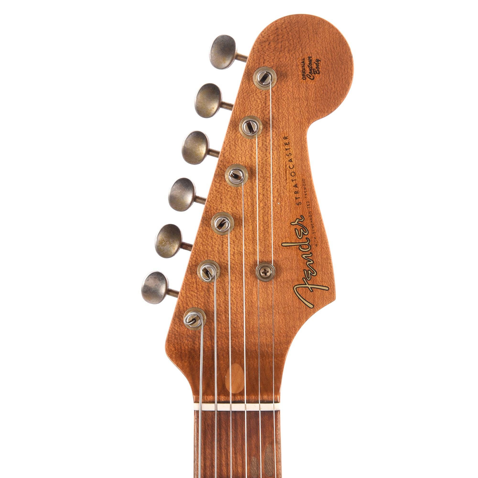 Fender Custom Shop Limited Edition Roasted '54 Stratocaster Journeyman Relic Aged Black Electric Guitars / Solid Body
