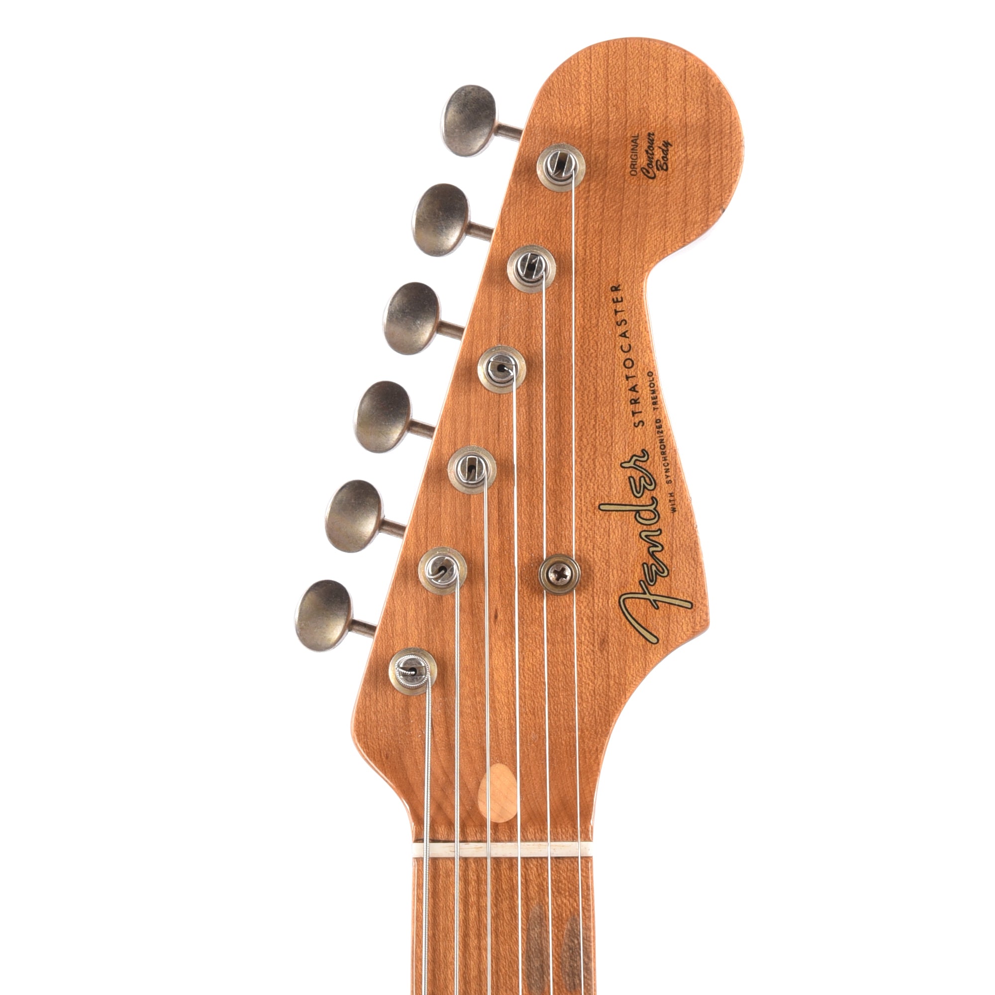 Fender Custom Shop Limited Edition Roasted '54 Stratocaster Journeyman Relic Aged Desert Sand Electric Guitars / Solid Body