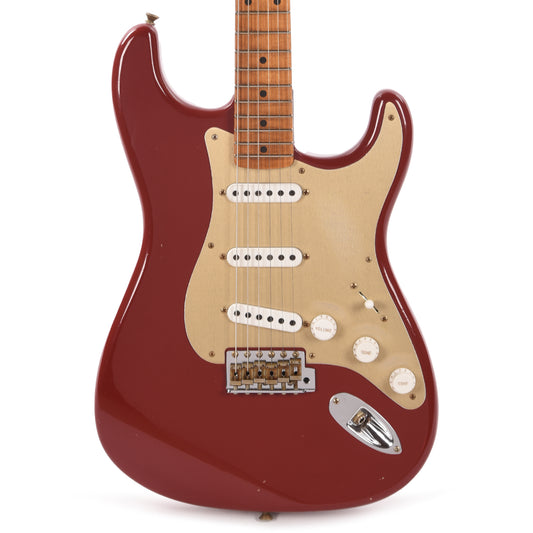 Fender Custom Shop Limited Edition Roasted '54 Stratocaster Journeyman Relic Cimarron Red Electric Guitars / Solid Body