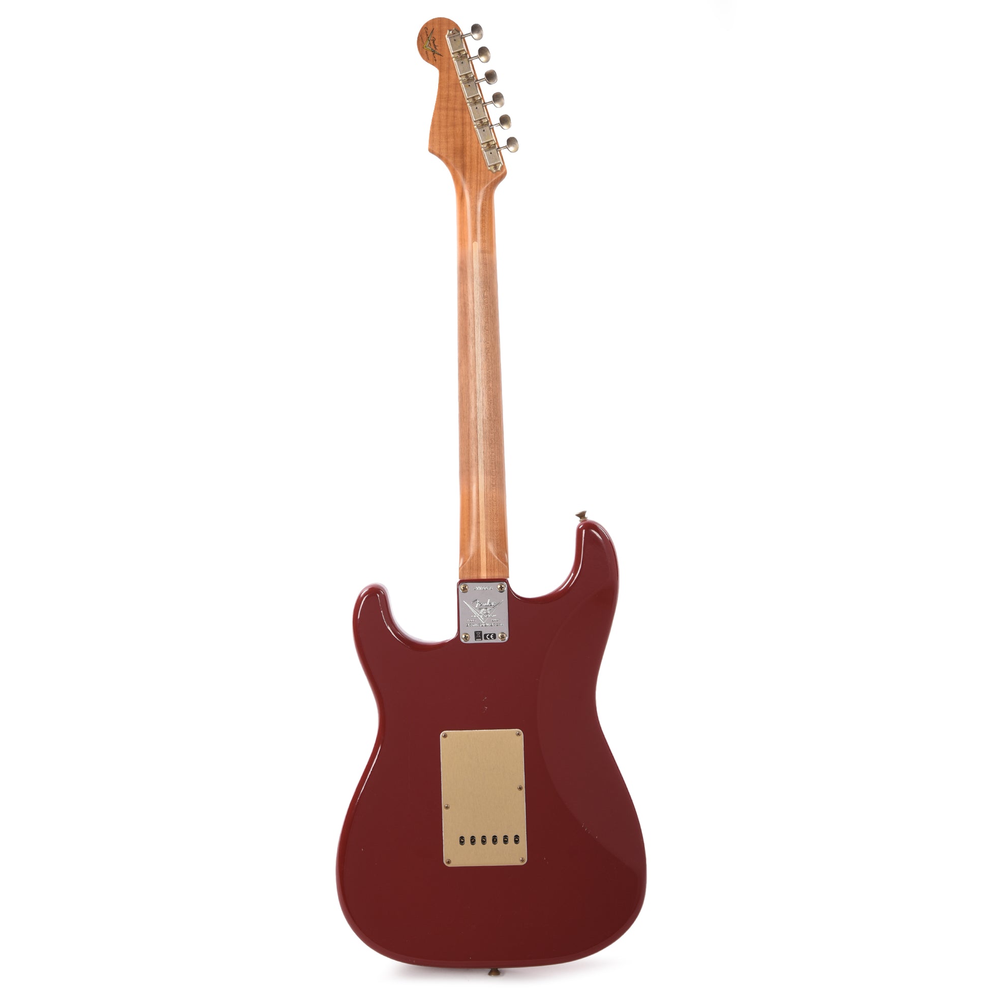 Fender Custom Shop Limited Edition Roasted '54 Stratocaster Journeyman Relic Cimarron Red Electric Guitars / Solid Body