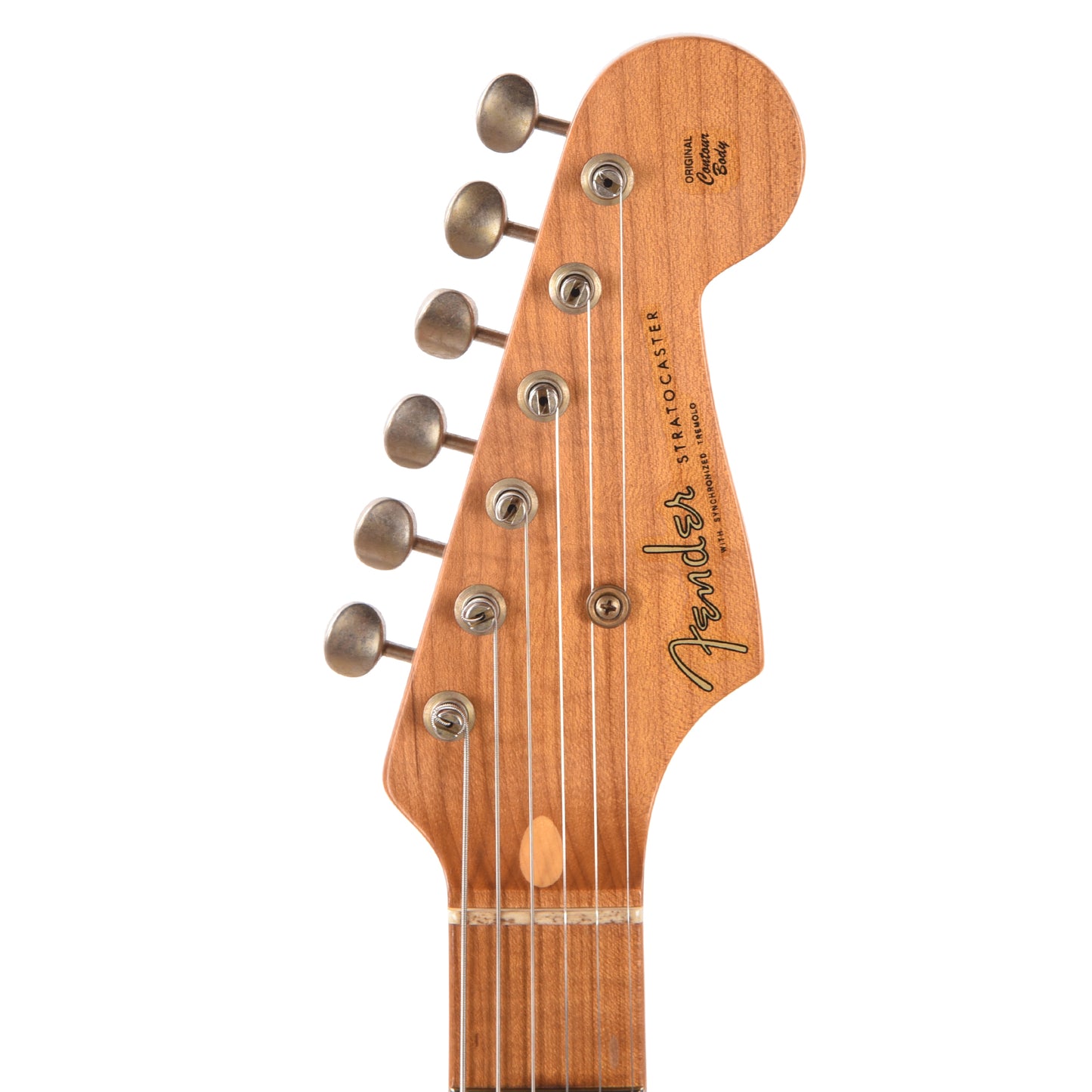 Fender Custom Shop Limited Edition Roasted '54 Stratocaster Journeyman Relic Cimarron Red Electric Guitars / Solid Body