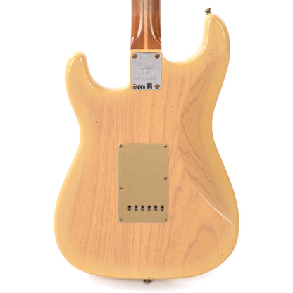 Fender Custom Shop Limited Edition Roasted '54 Stratocaster Journeyman Relic Natural Blonde Electric Guitars / Solid Body