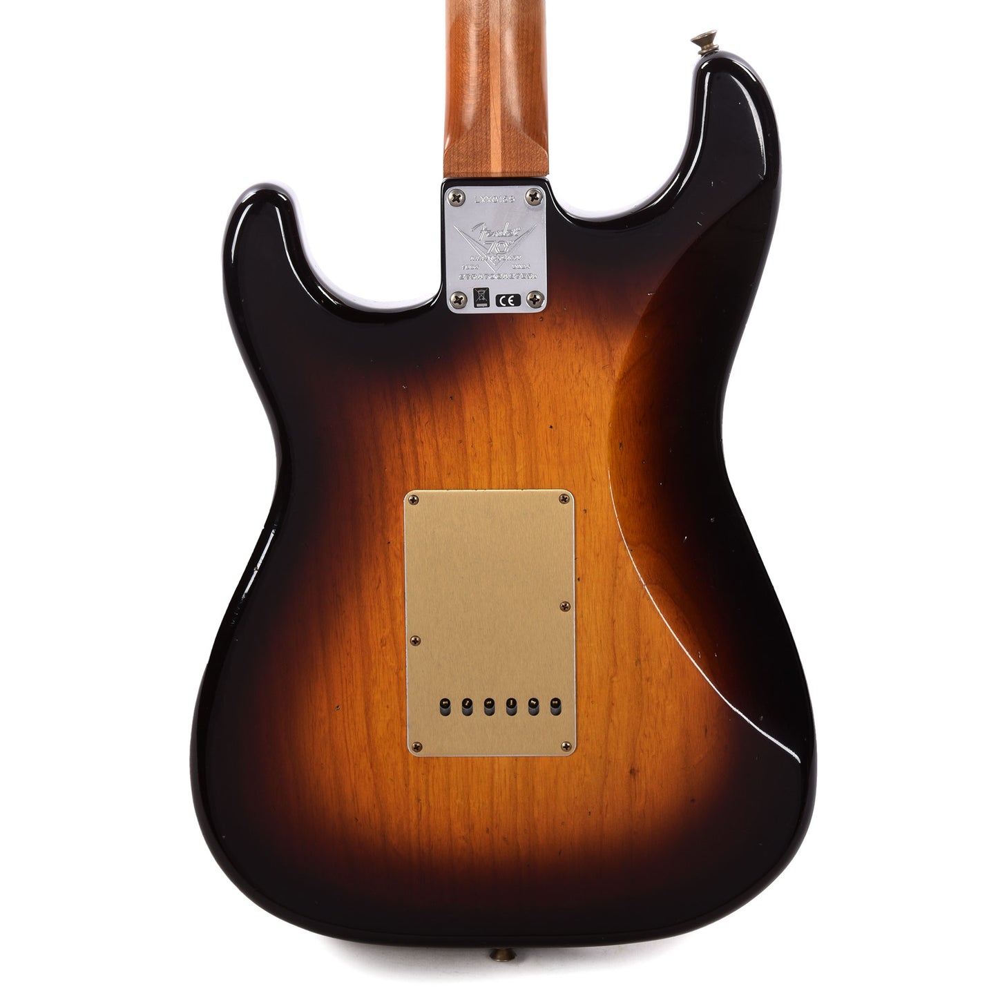 Fender Custom Shop Limited Edition Roasted '54 Stratocaster Journeyman Relic Wide-Fade Chocolate 2-Color Sunburst Electric Guitars / Solid Body