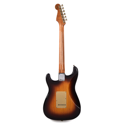 Fender Custom Shop Limited Edition Roasted '54 Stratocaster Journeyman Relic Wide-Fade Chocolate 2-Color Sunburst Electric Guitars / Solid Body