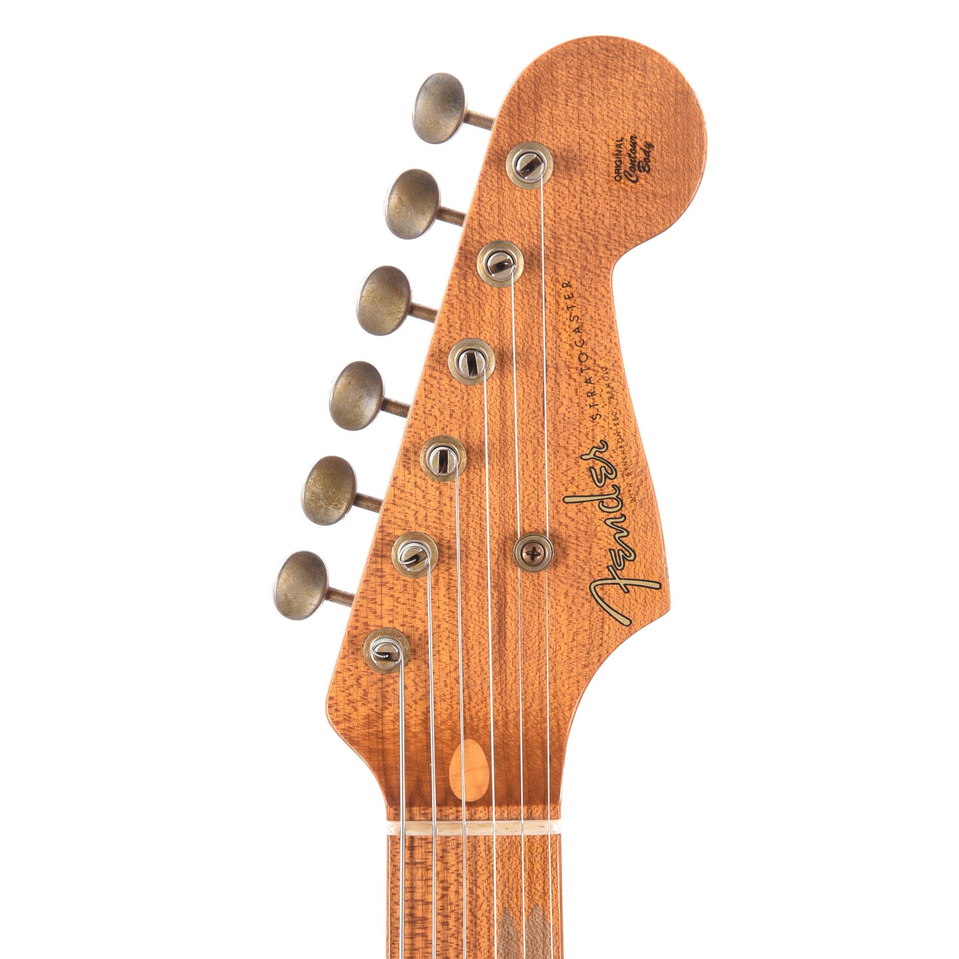 Fender Custom Shop Limited Edition Roasted '54 Stratocaster Journeyman Relic Wide-Fade Chocolate 2-Color Sunburst Electric Guitars / Solid Body