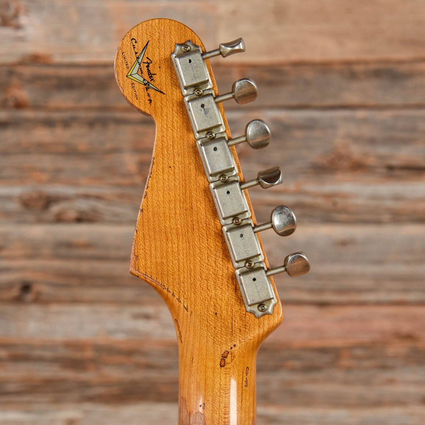 Fender Custom Shop Limited Edition Roasted 61 Stratocaster Super Heavy Relic Sherwood Green Over Sunburst 2023 Electric Guitars / Solid Body