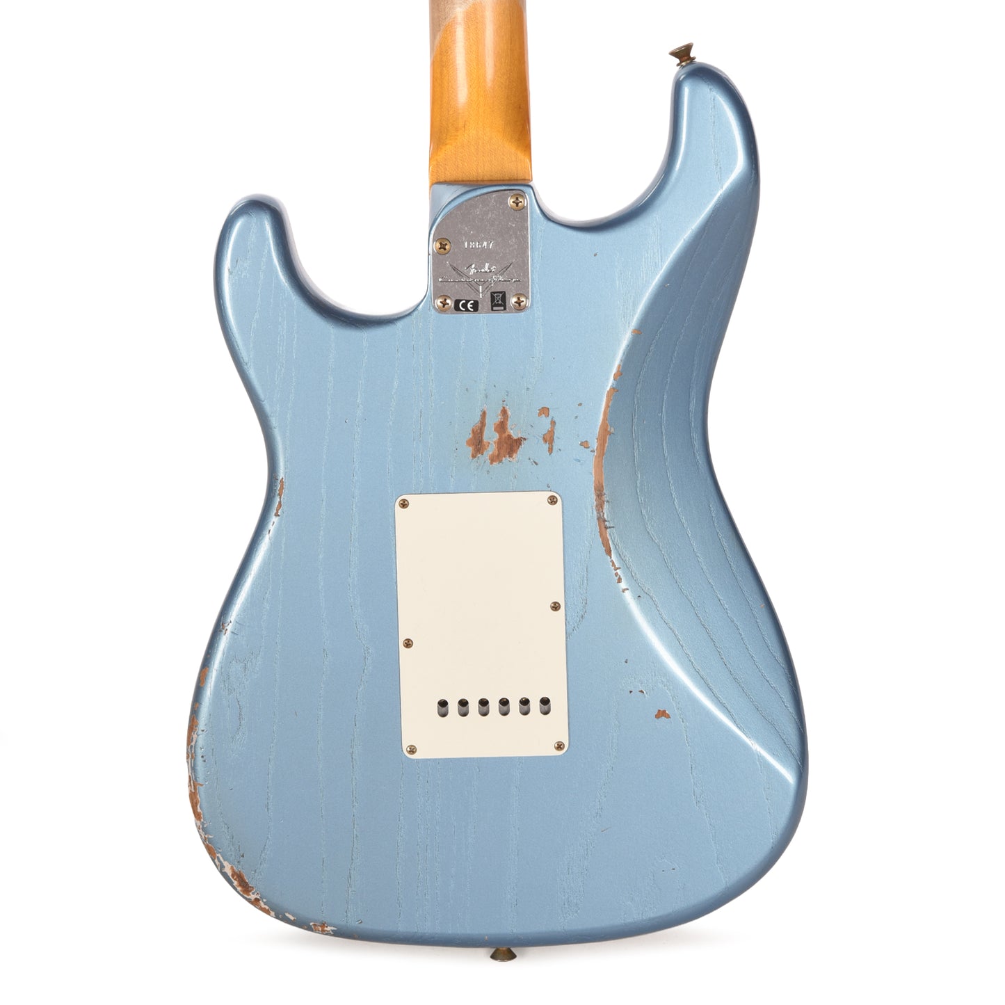 Fender Custom Shop Limited Edition Roasted Stratocaster Super Faded Aged Lake Placid Blue Relic Electric Guitars / Solid Body